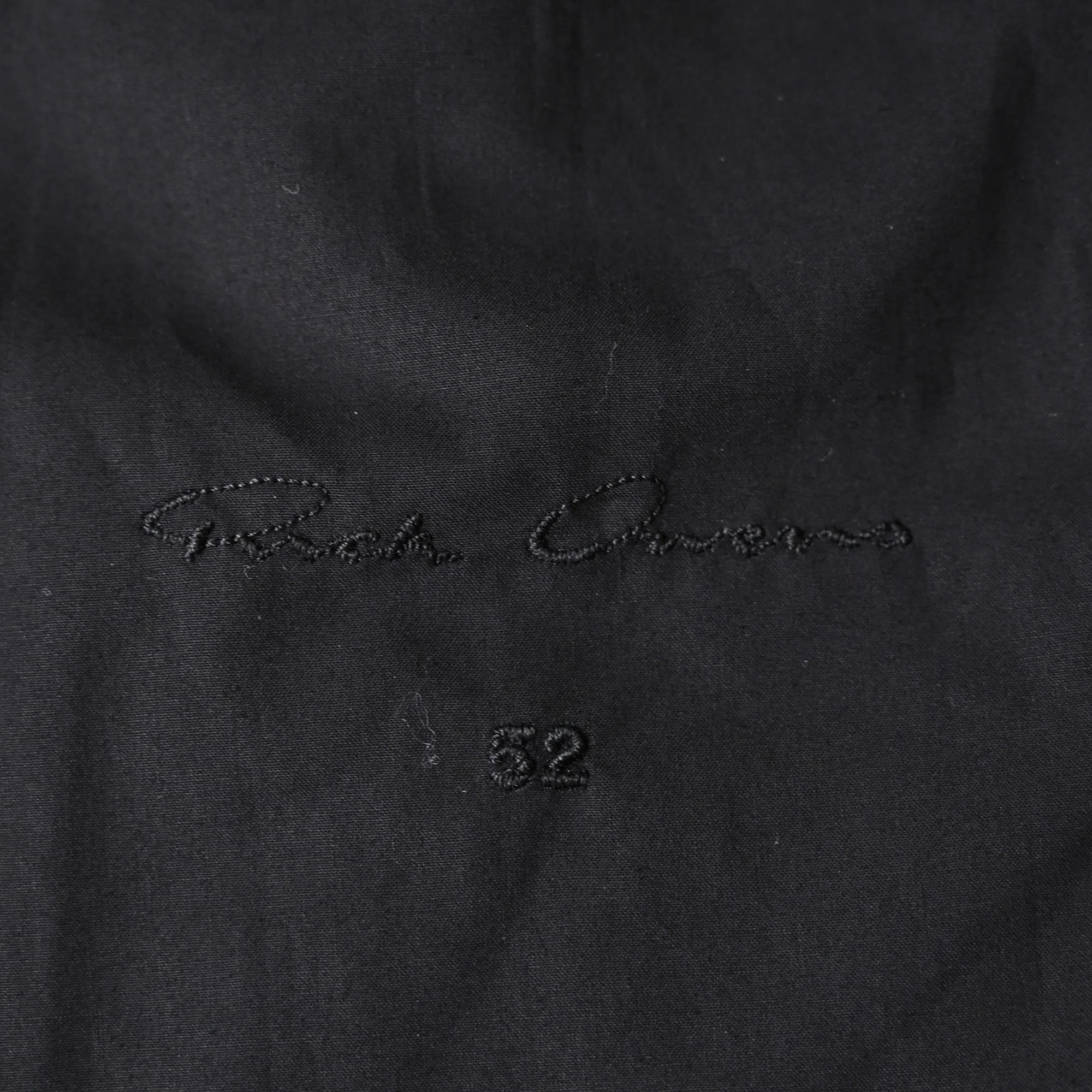 Men's Rick Owens Double-Breasted Peacoat in Black Wool - Image 4
