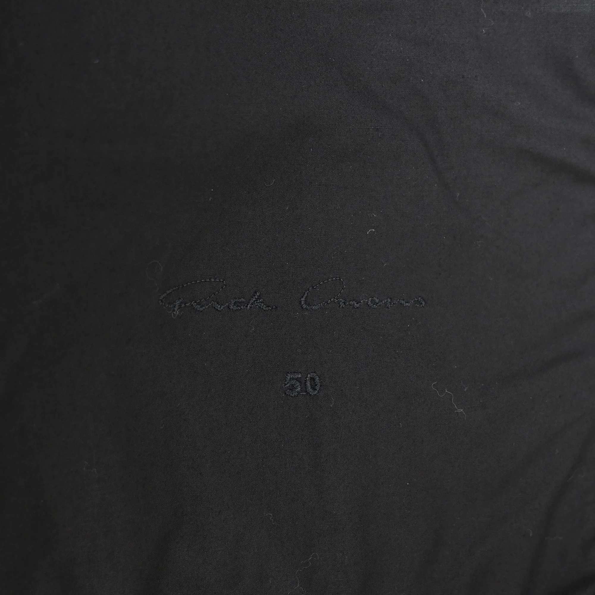 Men's Rick Owens Zip-Up Tubeway Coat in Black Wool - Image 4