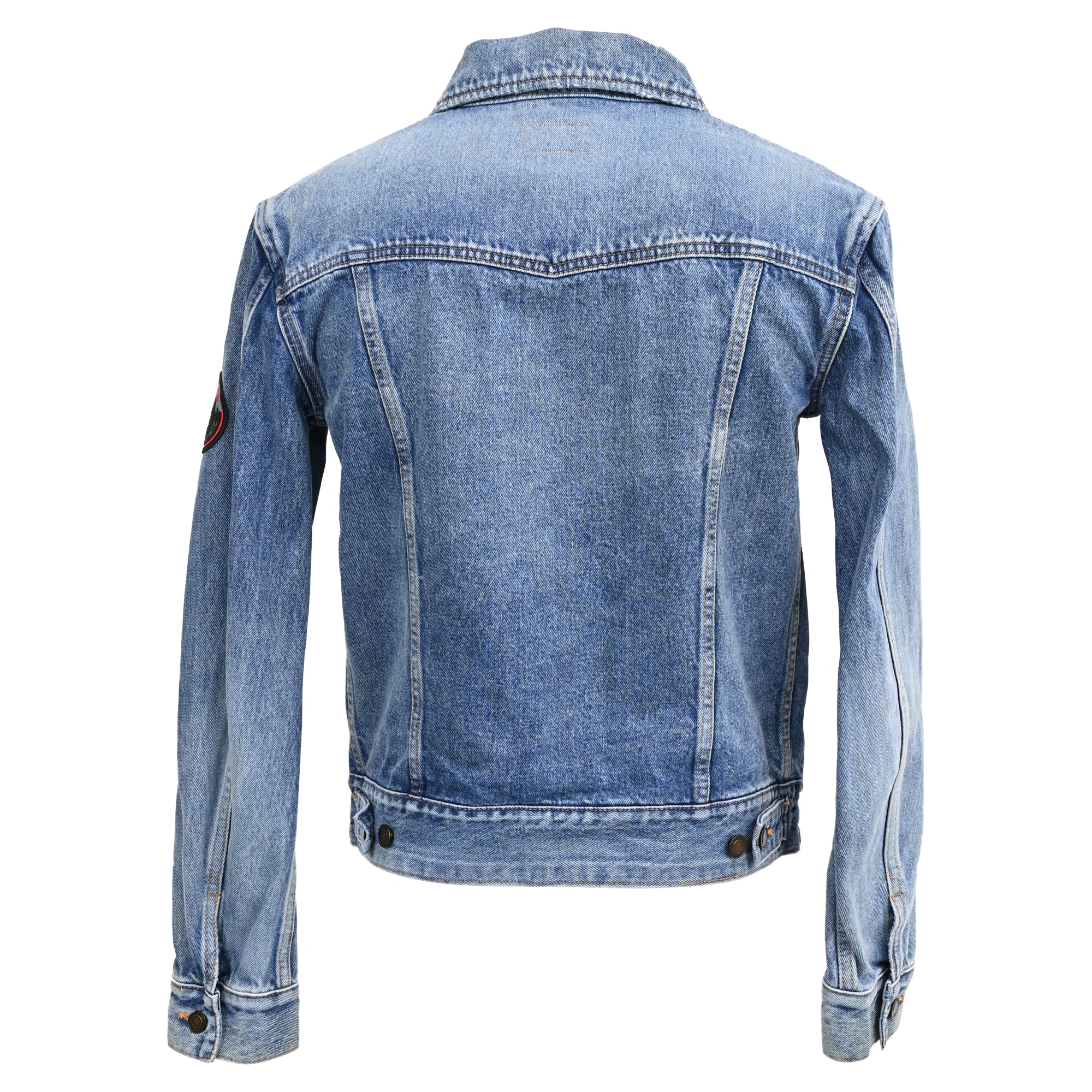 Men's Saint Laurent Classic Jacket in Light Blue Denim - Image 3