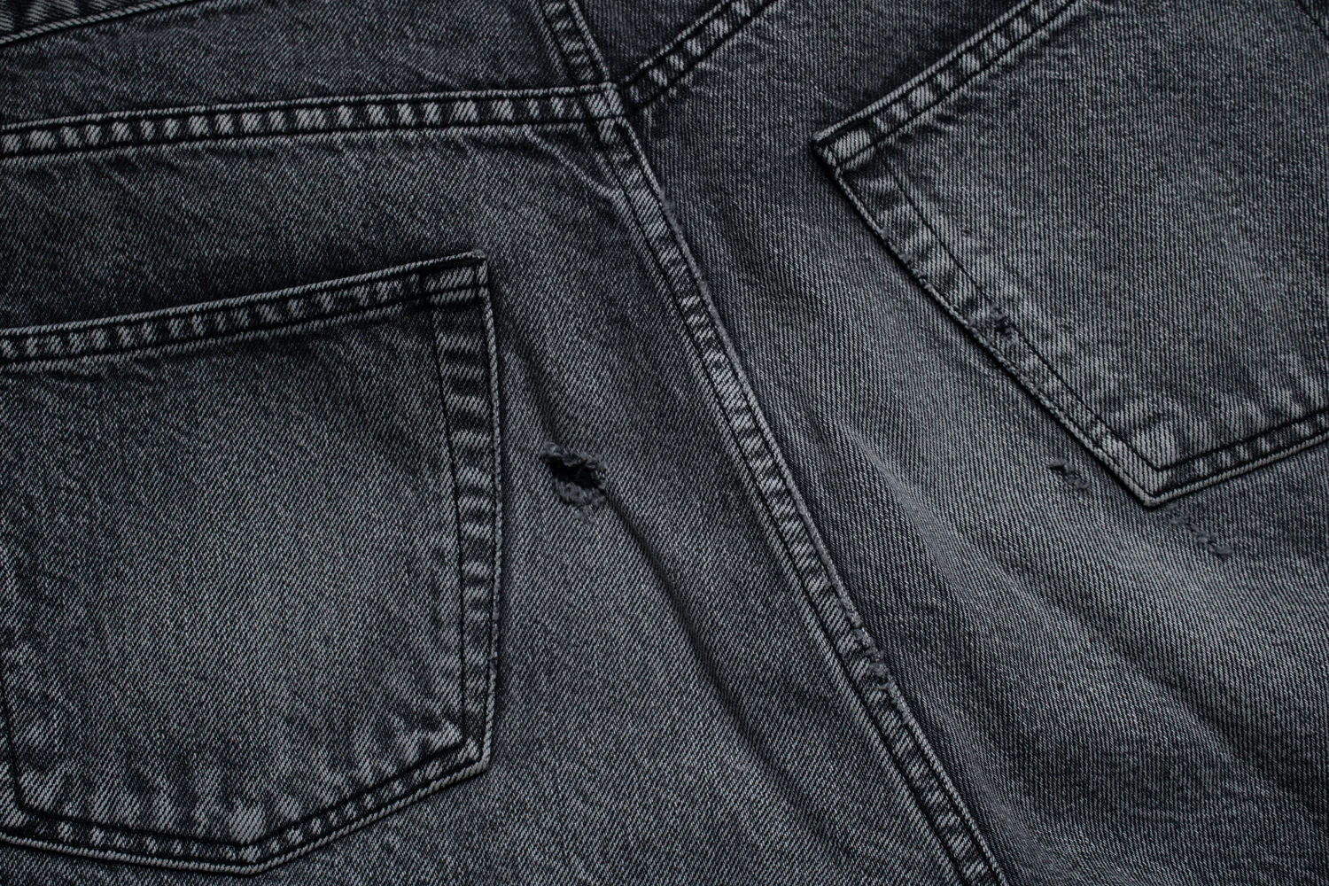 Women's Saint Laurent, black jeans - Image 5