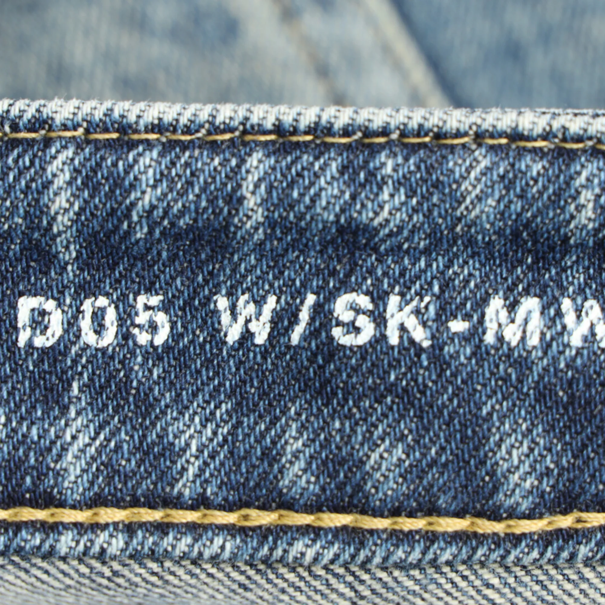 Women's Saint Laurent Slim Light Wash Jeans in Light Blue Denim - Image 5