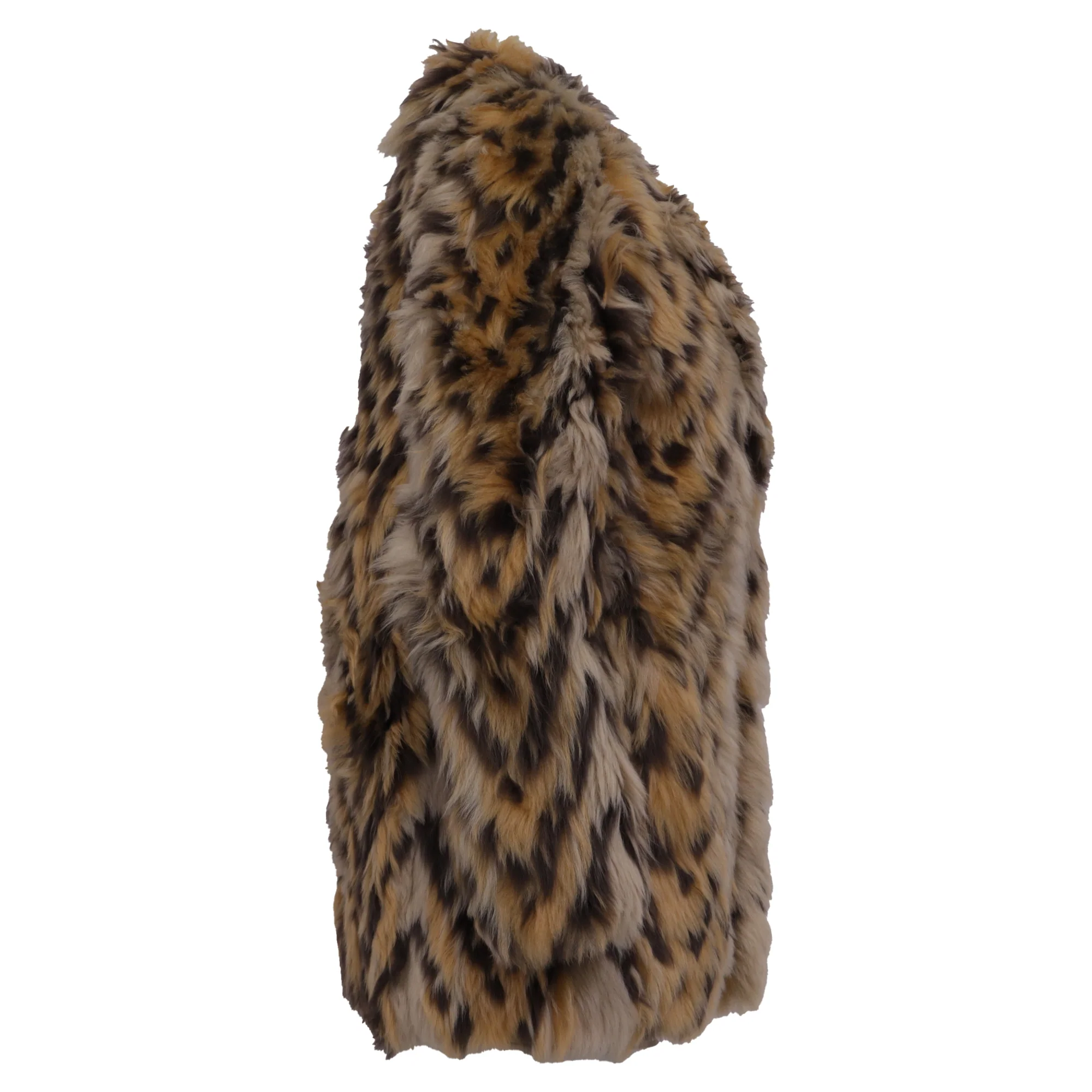 Women's Saint Laurent x Mytheresa Coat in Animal Print Fur - Image 3