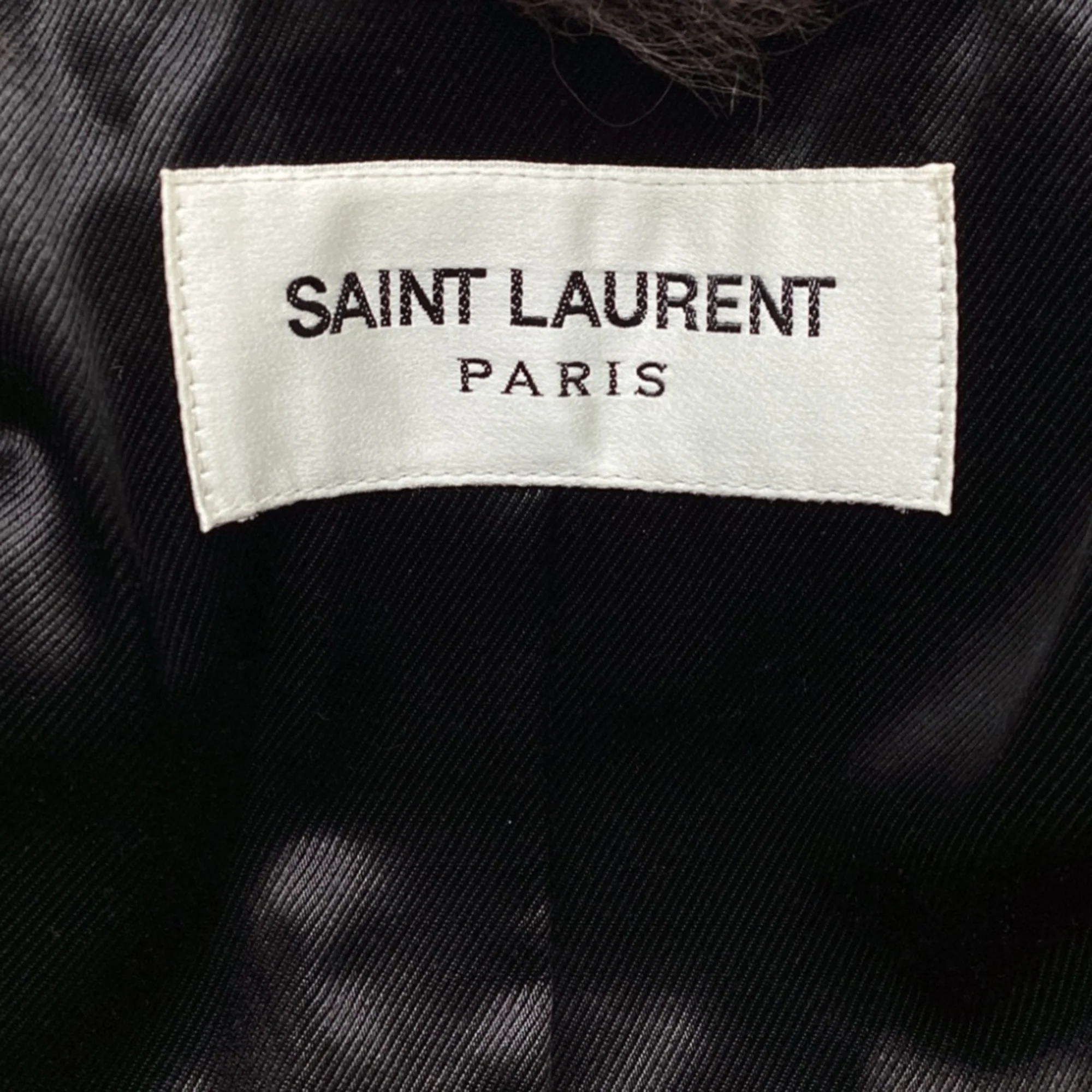 Women's Saint Laurent x Mytheresa Coat in Animal Print Fur - Image 5