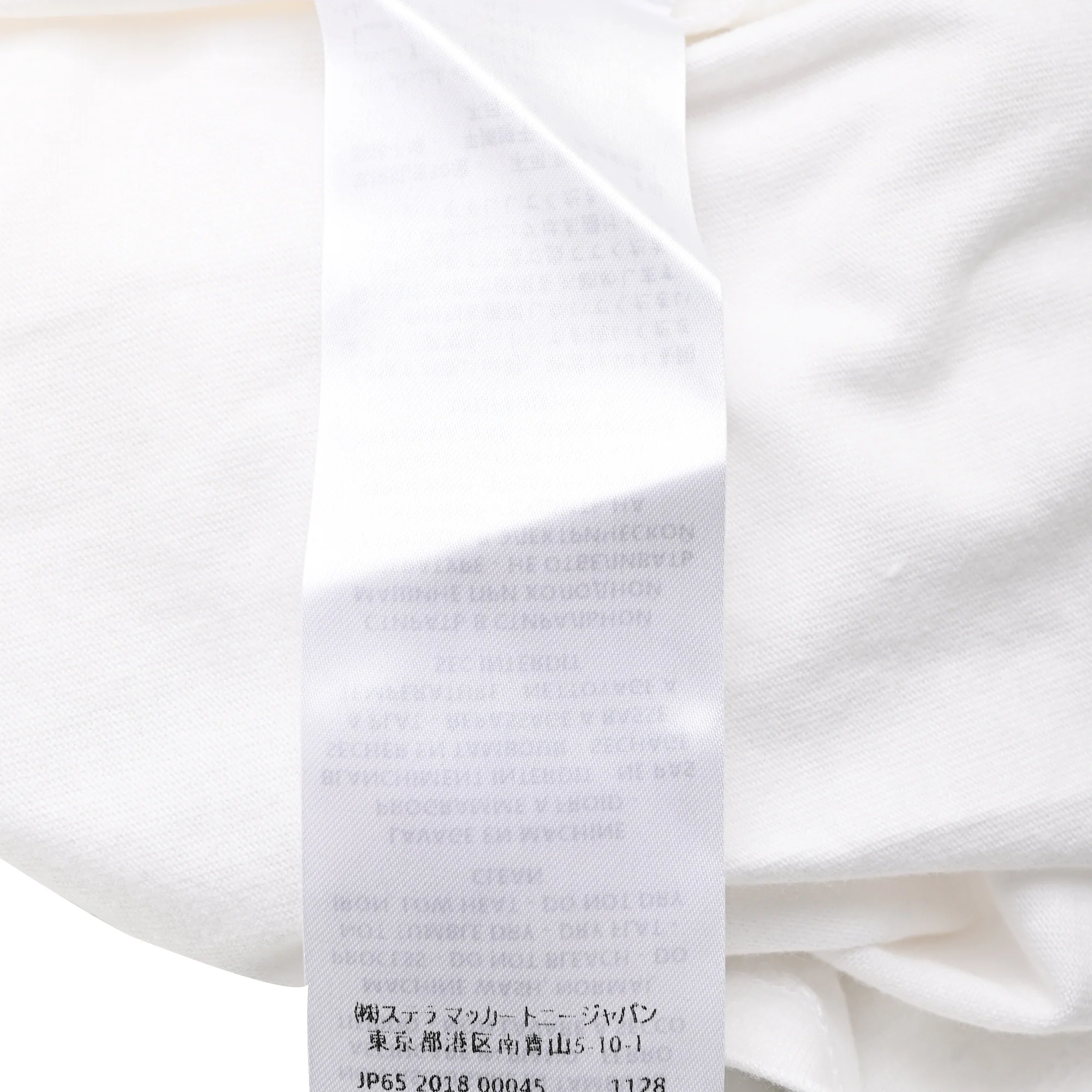 Men's  Stella Mccartney Original Earth T-Shirt in White Cotton - Image 7