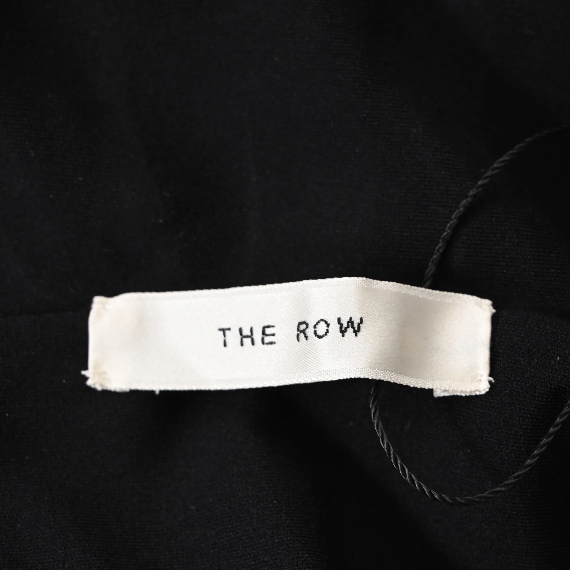 Women's The Row Coralia Halterneck Maxi Dress in Black Polyamide - Image 4