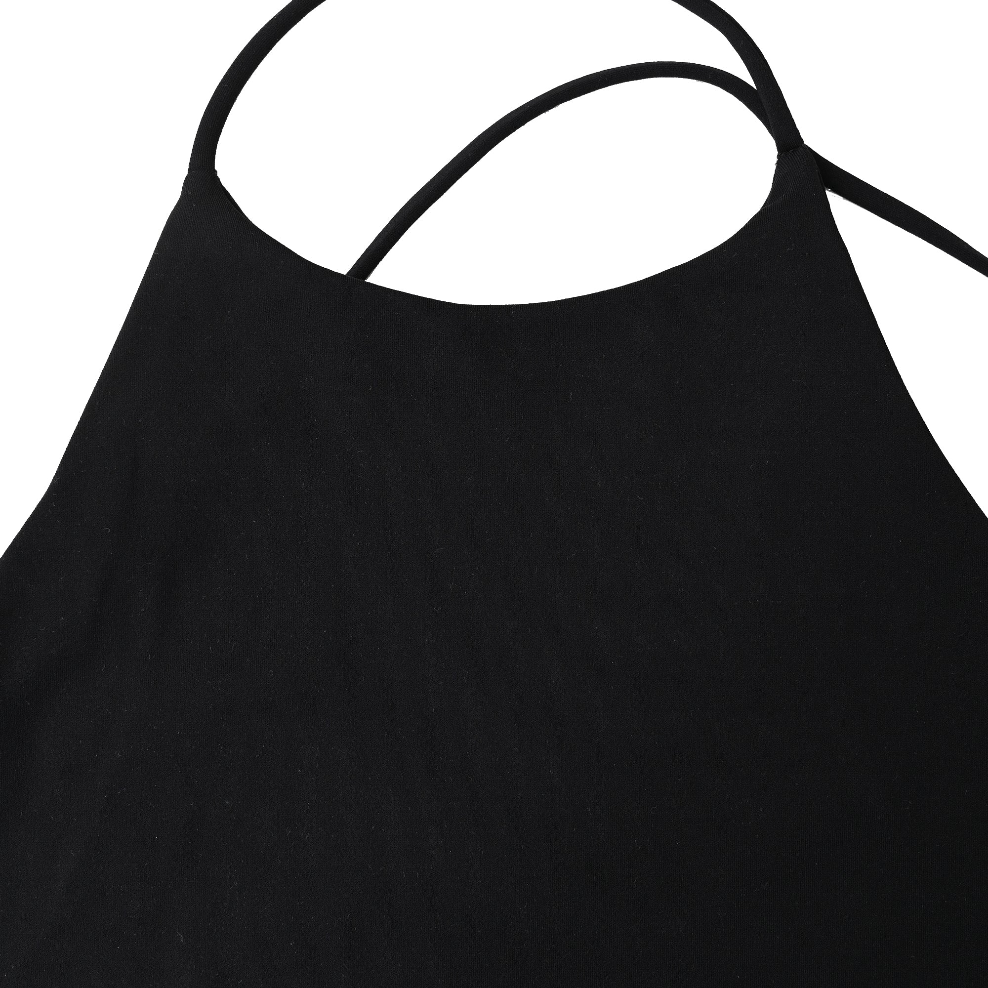 Women's The Row Coralia Halterneck Maxi Dress in Black Polyamide - Image 7