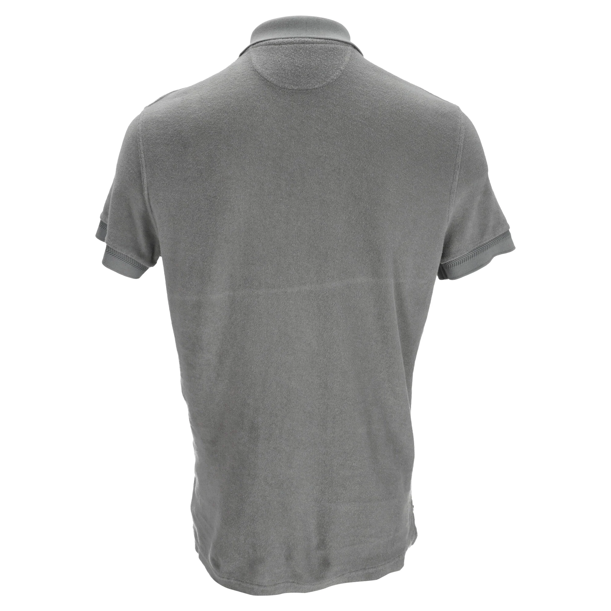 Men's Tom Ford Polo Shirt in Grey Cotton - Image 3