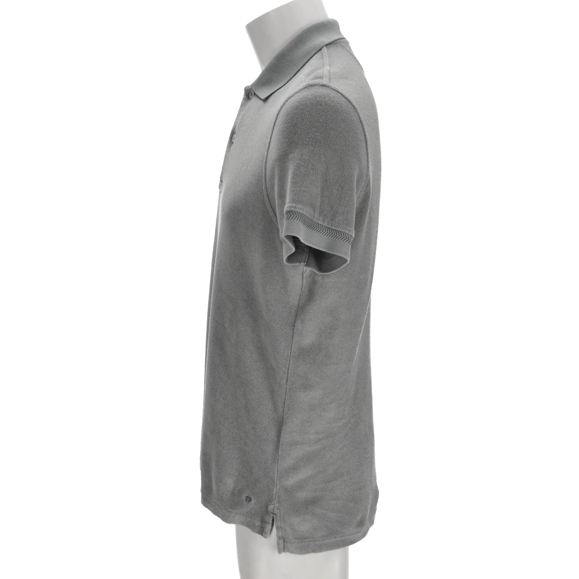 Men's Tom Ford Polo Shirt in Grey Cotton - Image 7