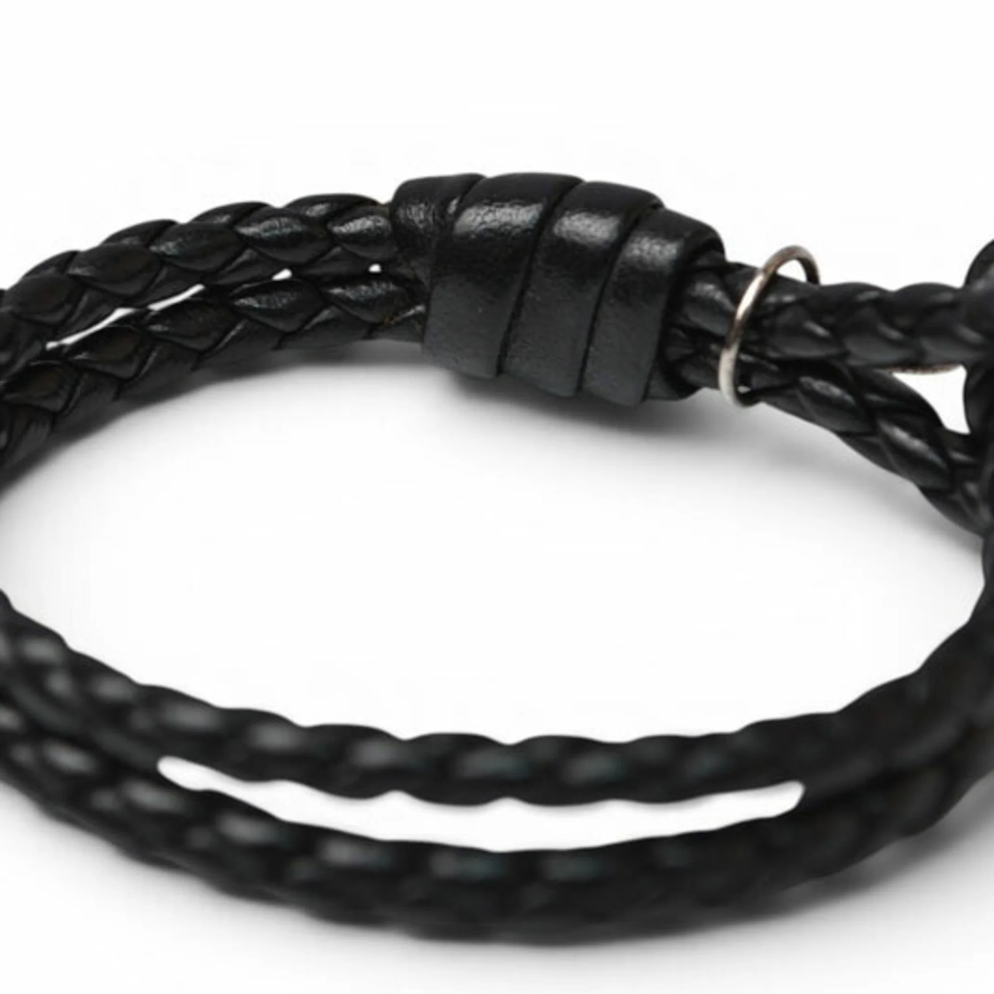 Intrecciato Bracelet Black - Image 4