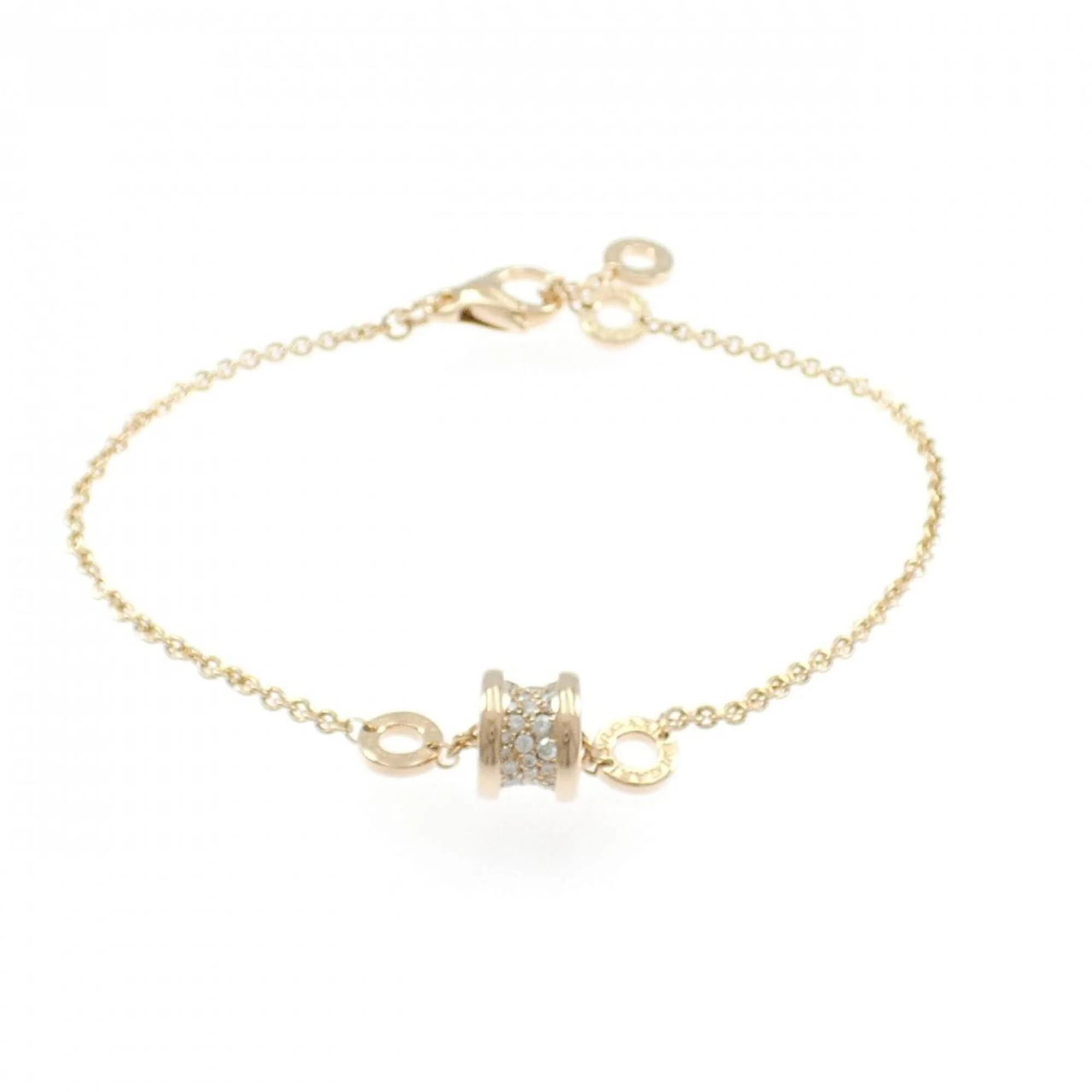 B.Zero1 Bracelet 18K Rose Gold with Diamond - Image 2