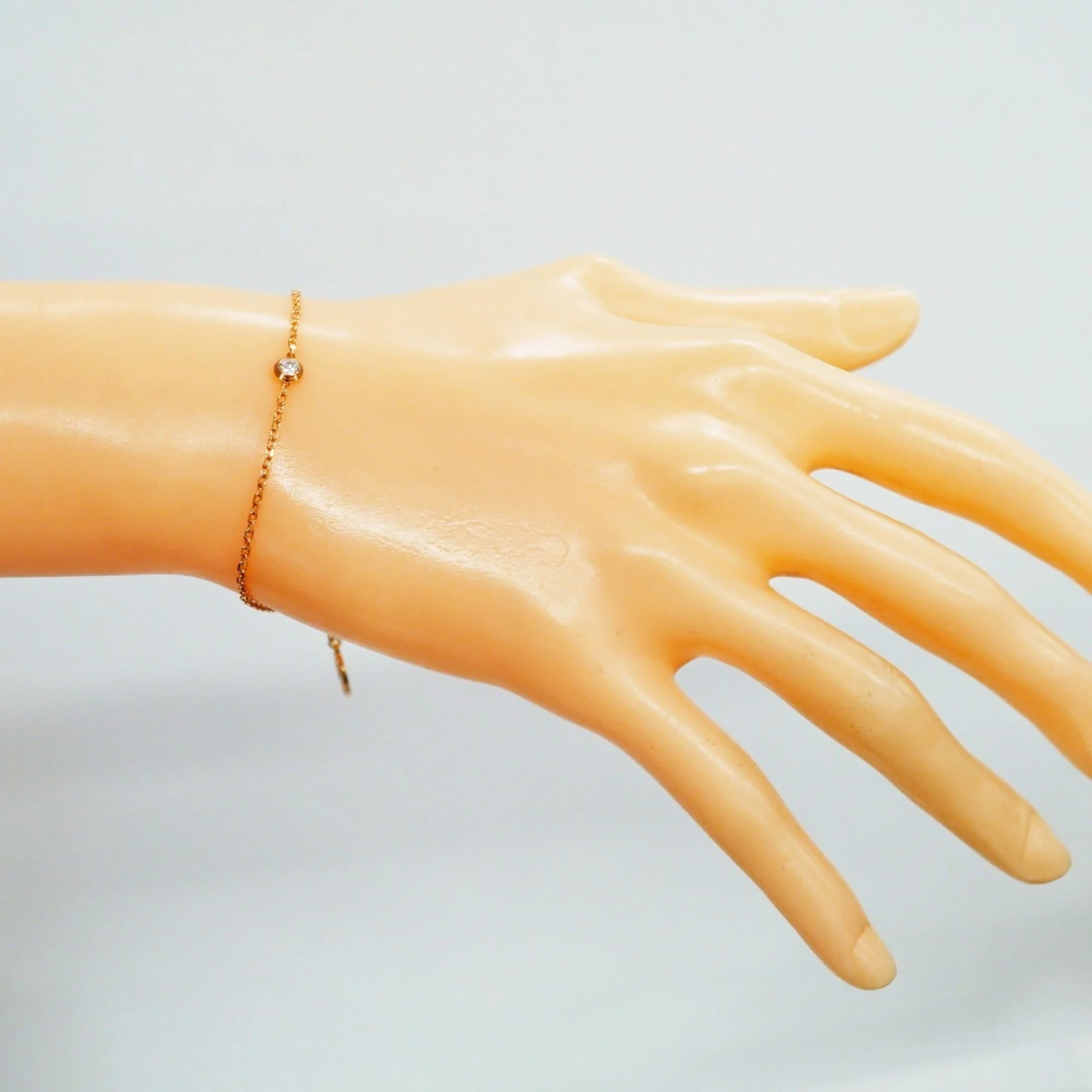 Bracelet 18K Rose Gold with Diamond - Image 6