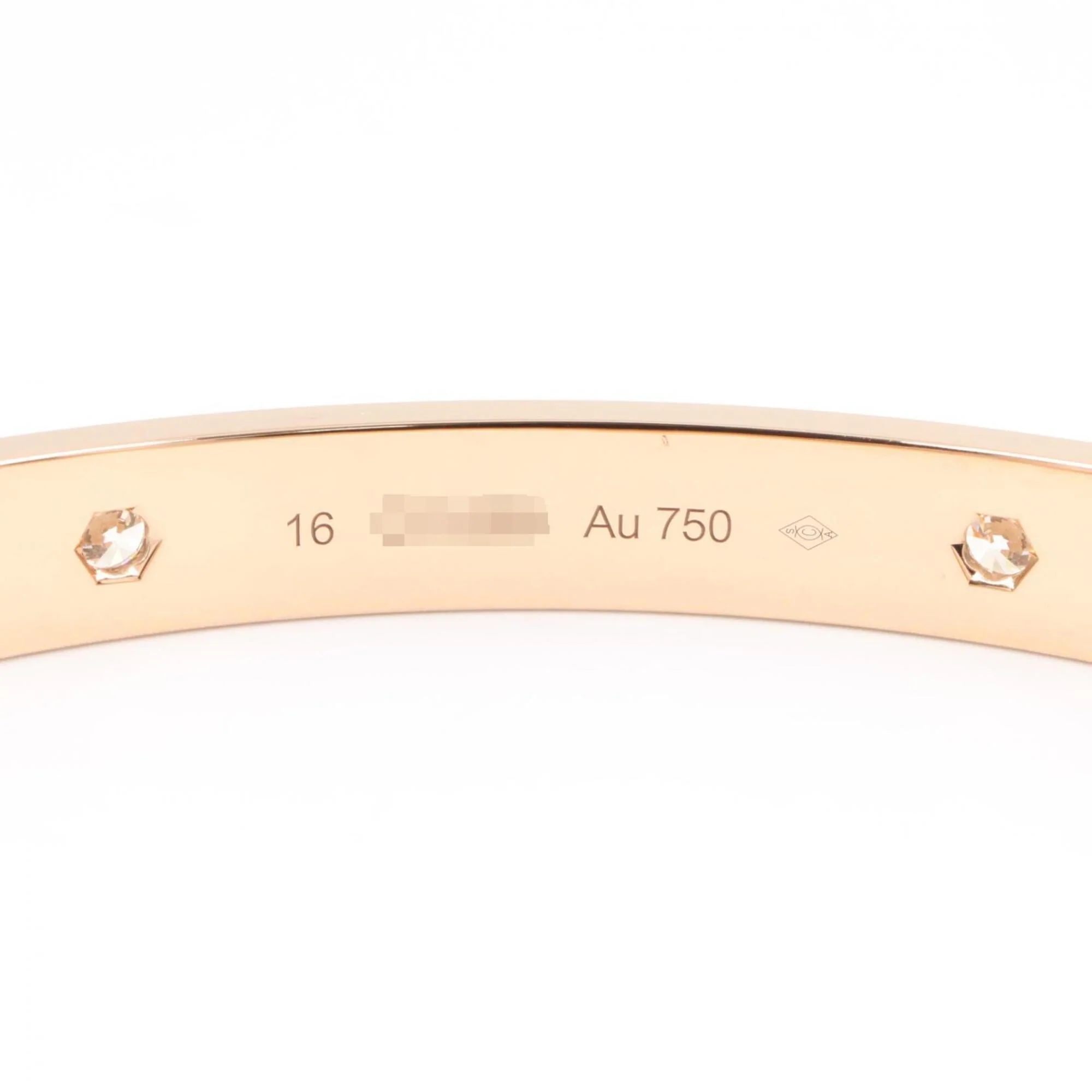 Bracelet 18K Rose Gold with Diamond - Image 3