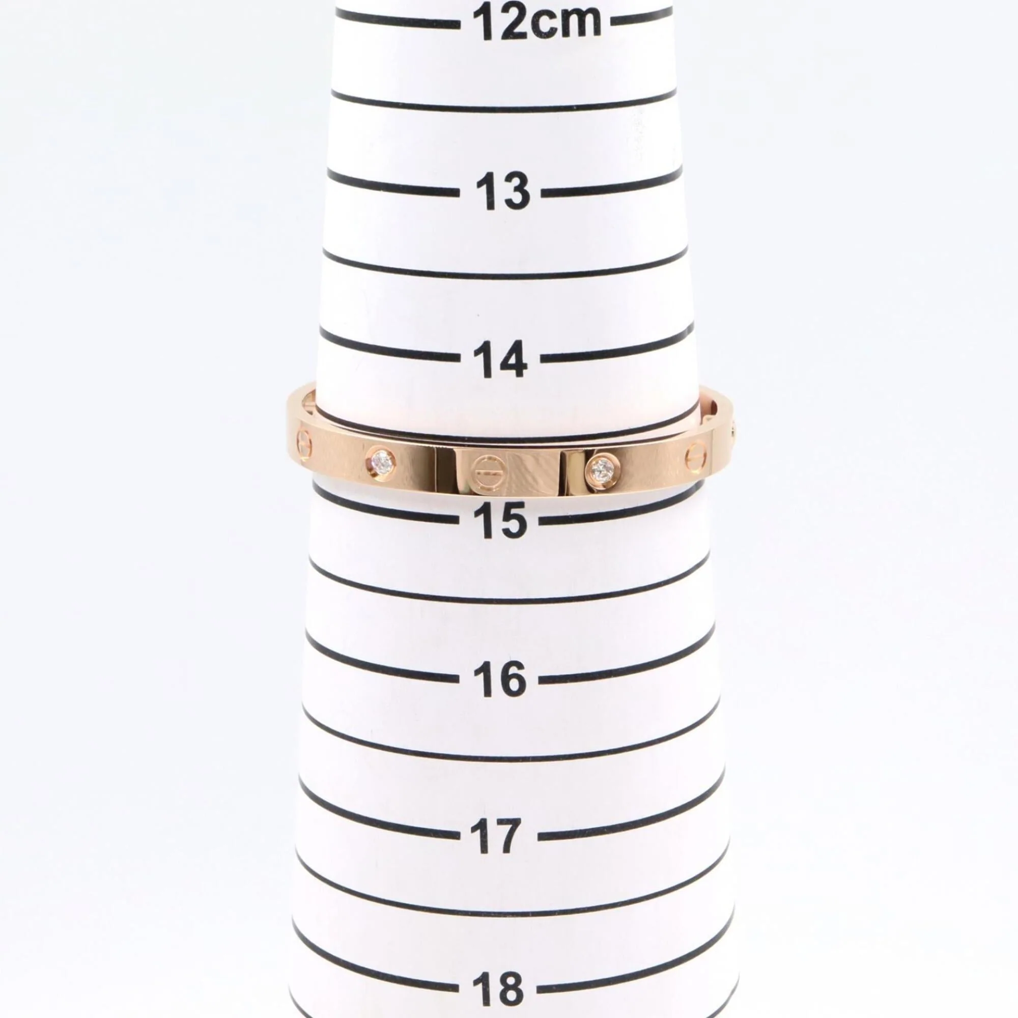 Bracelet 18K Rose Gold with Diamond - Image 5