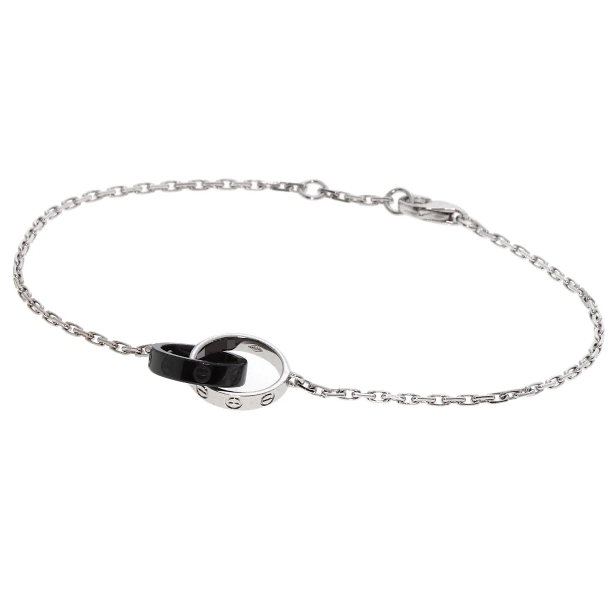 Bracelet Ceramic and 18K White Gold