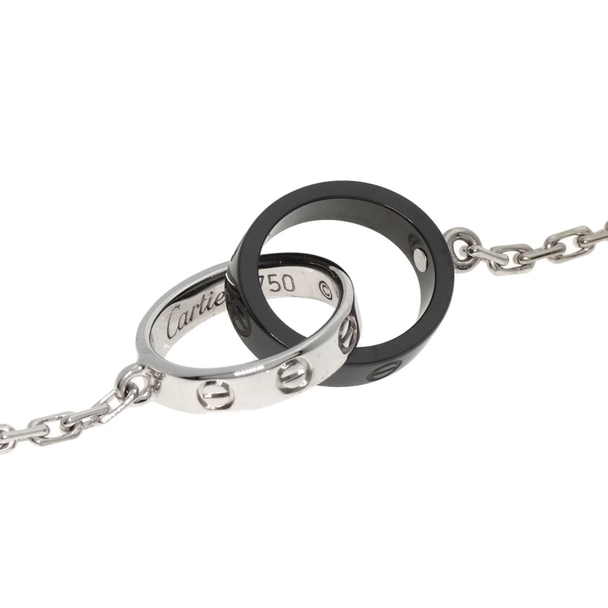 Bracelet Ceramic and 18K White Gold - Image 3