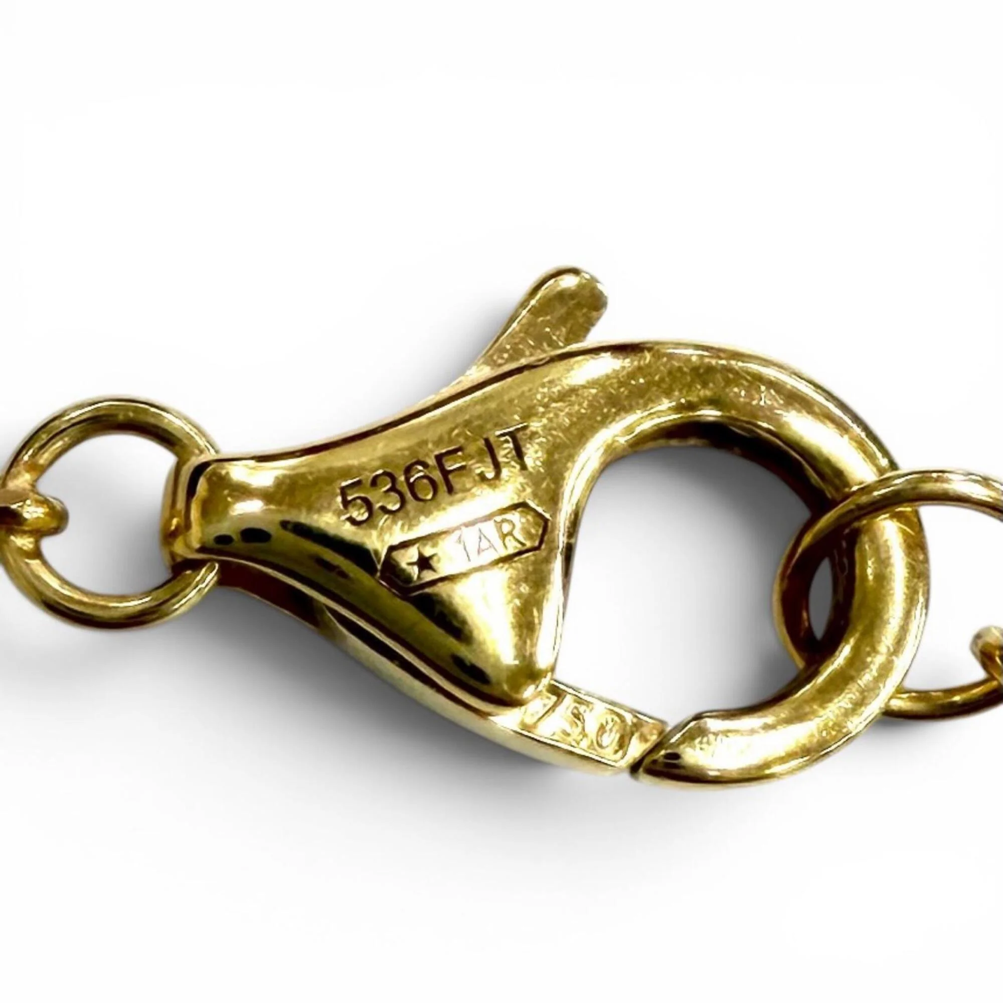 Charm Bracelet 18K Yellow Gold with Diamond - Image 9