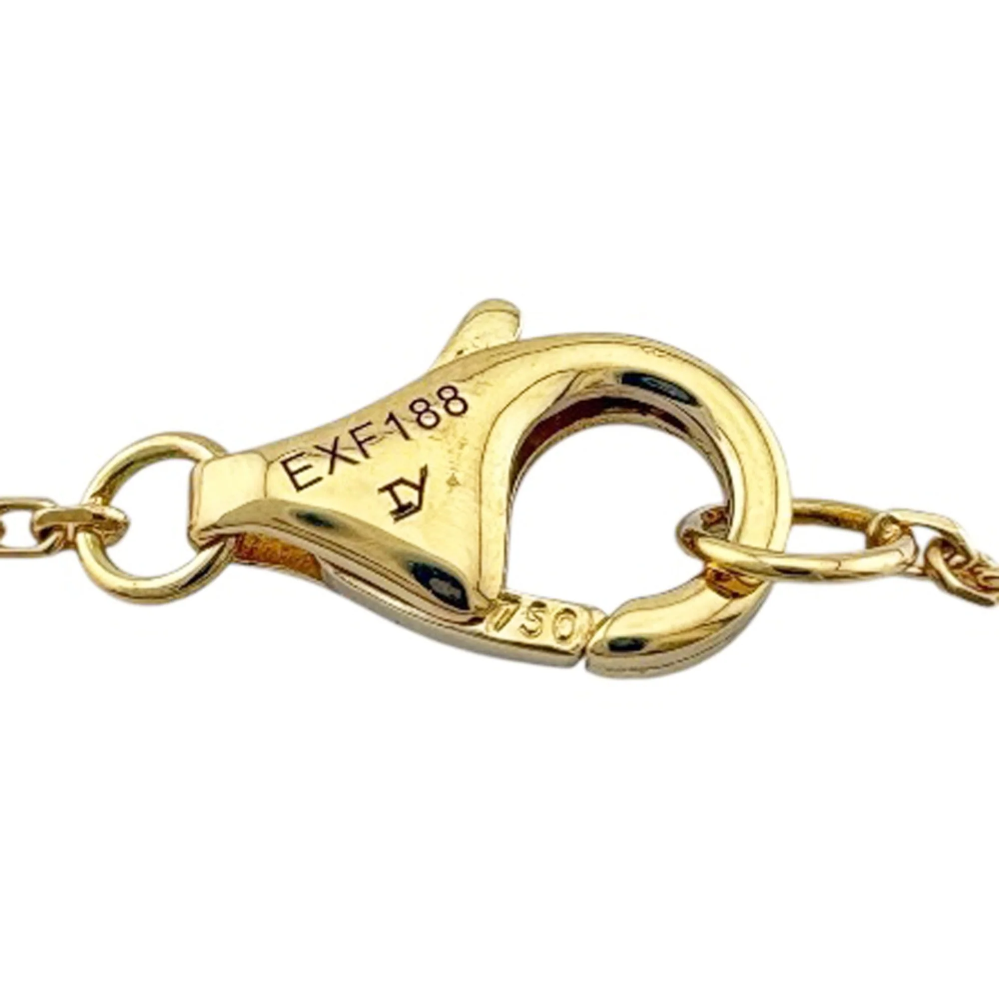 Charm Bracelet 18K Yellow Gold with Diamond - Image 4