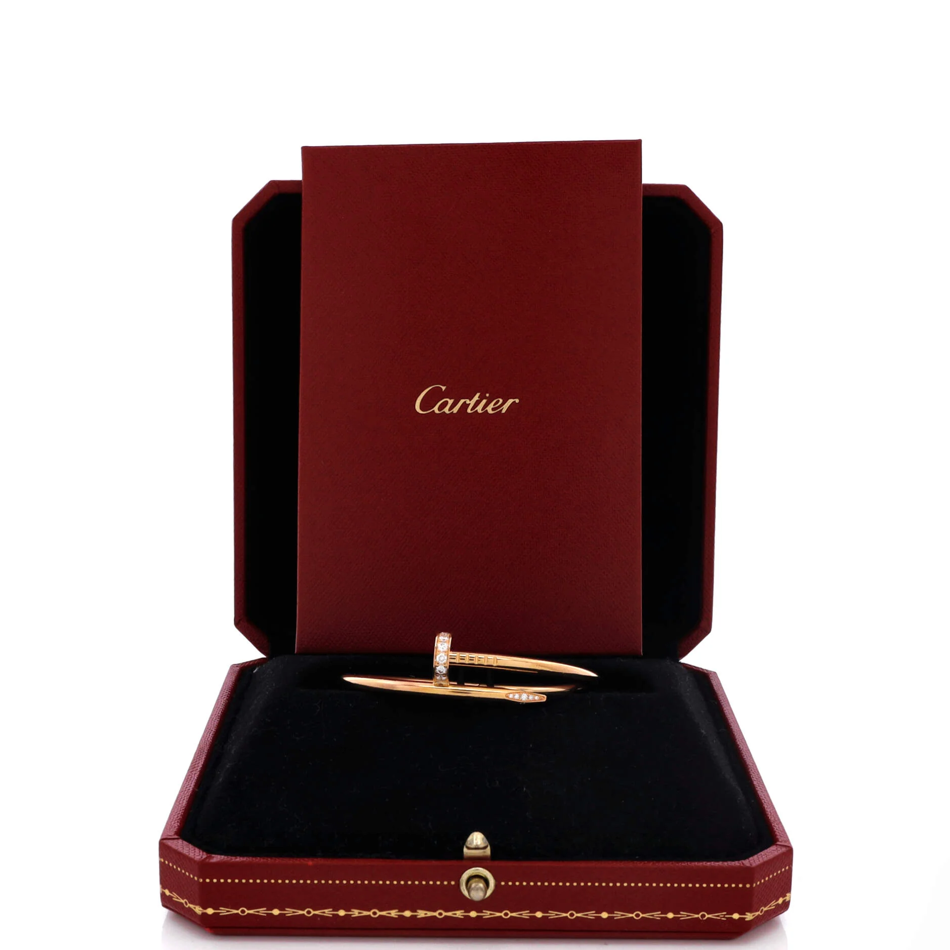 Juste un Clou Bracelet 18K Rose Gold with Diamonds Classic - Image 2