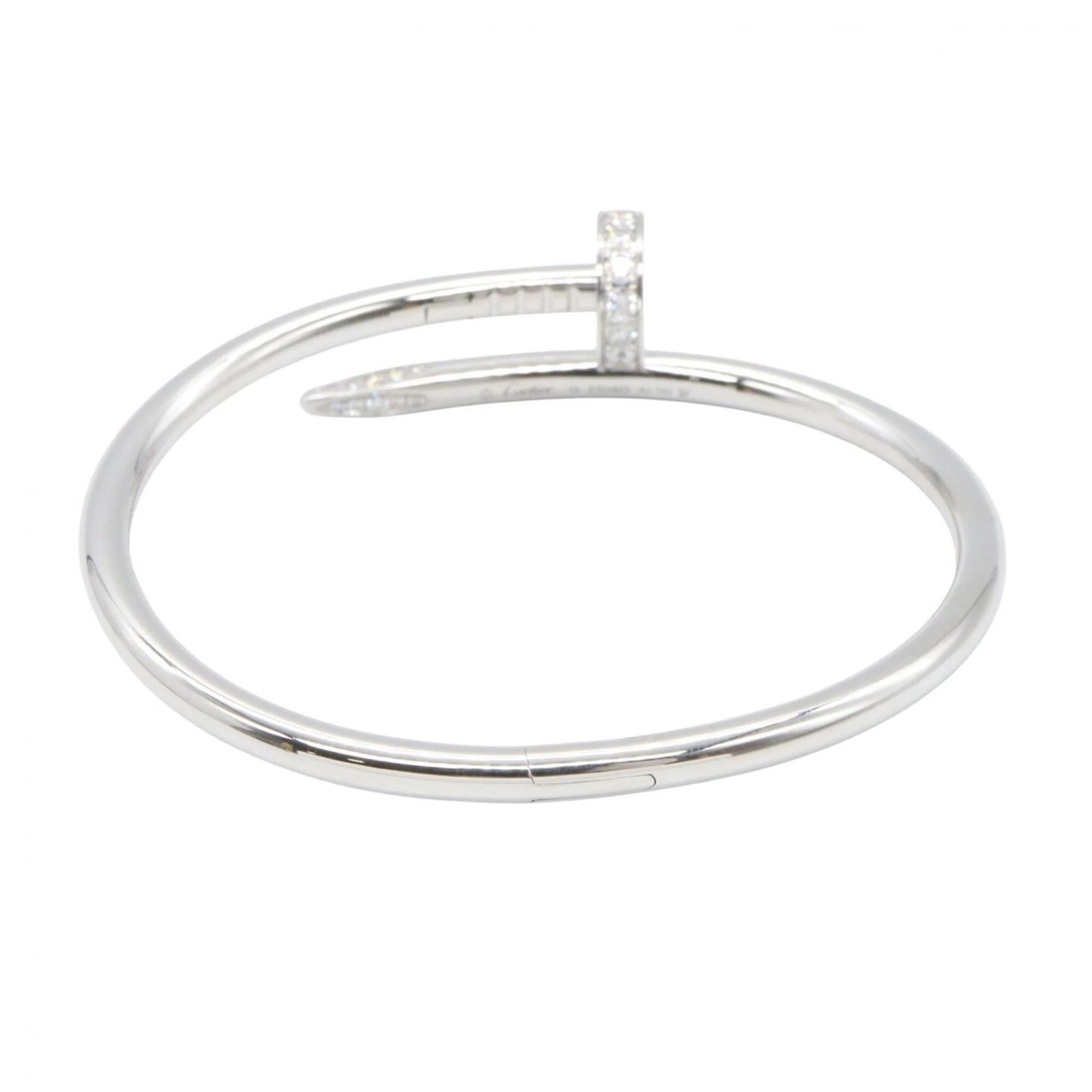 Juste un Clou Bracelet 18K White Gold with Diamond - Image 2
