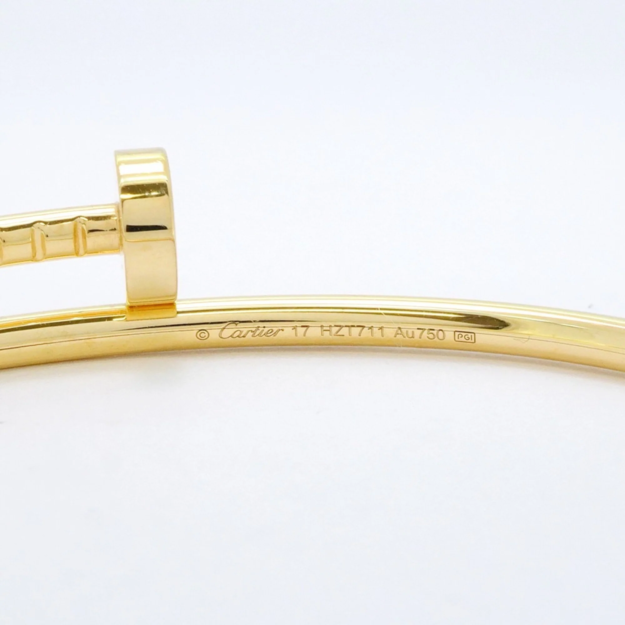 Juste un Clou Bracelet 18K Yellow Gold Small - Image 4