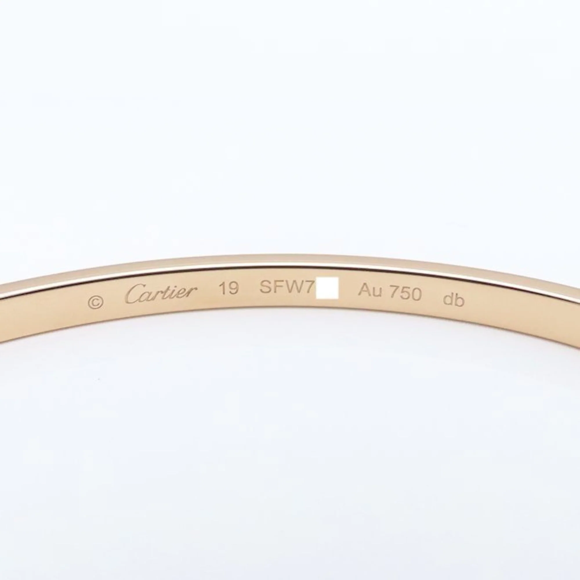 Love Bracelet 18K Rose Gold Small - Image 5