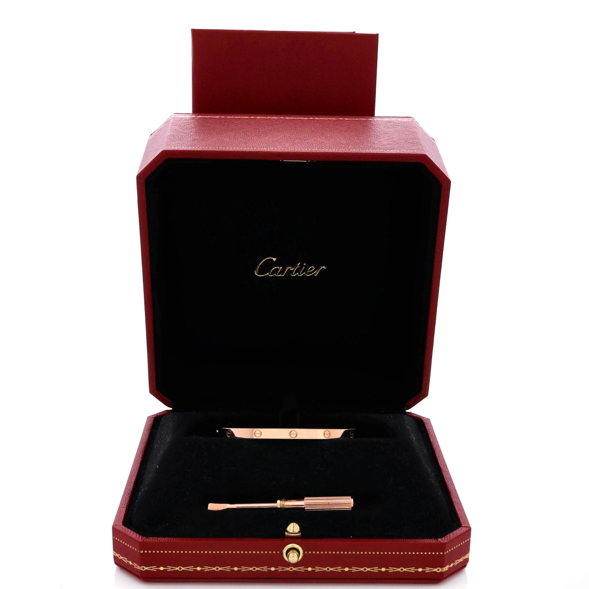 Love Bracelet 18K Rose Gold Small 15 - Image 2