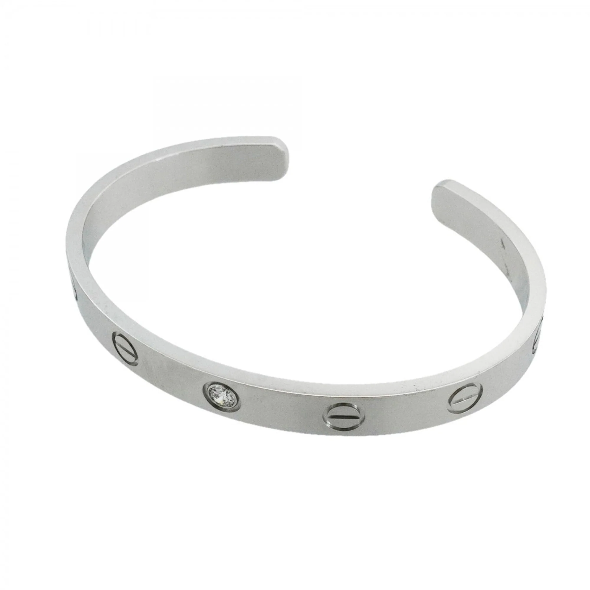 Love Bracelet 18K White Gold with Diamond