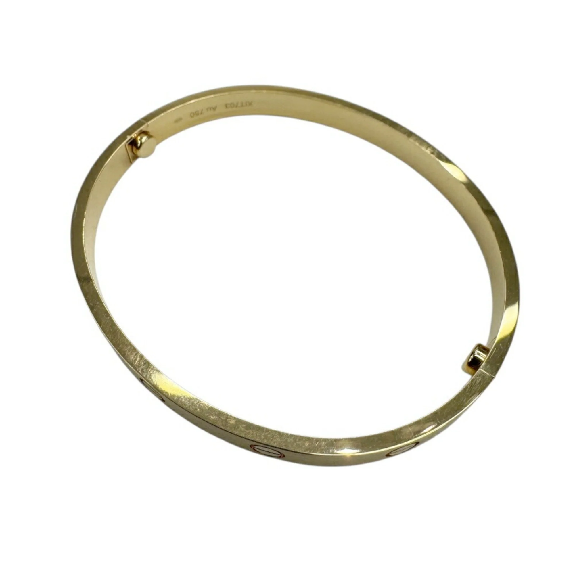 Love Bracelet 18K Yellow Gold - Image 4
