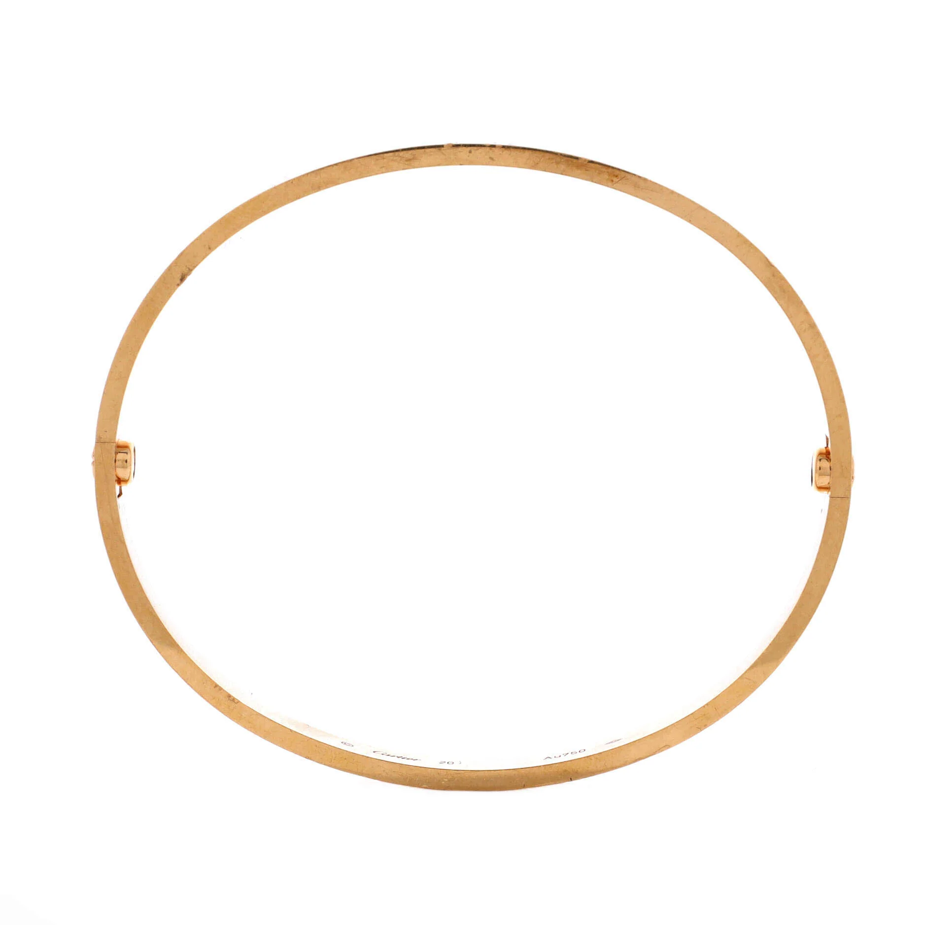 Love Bracelet 18K Yellow Gold 17 - Image 3