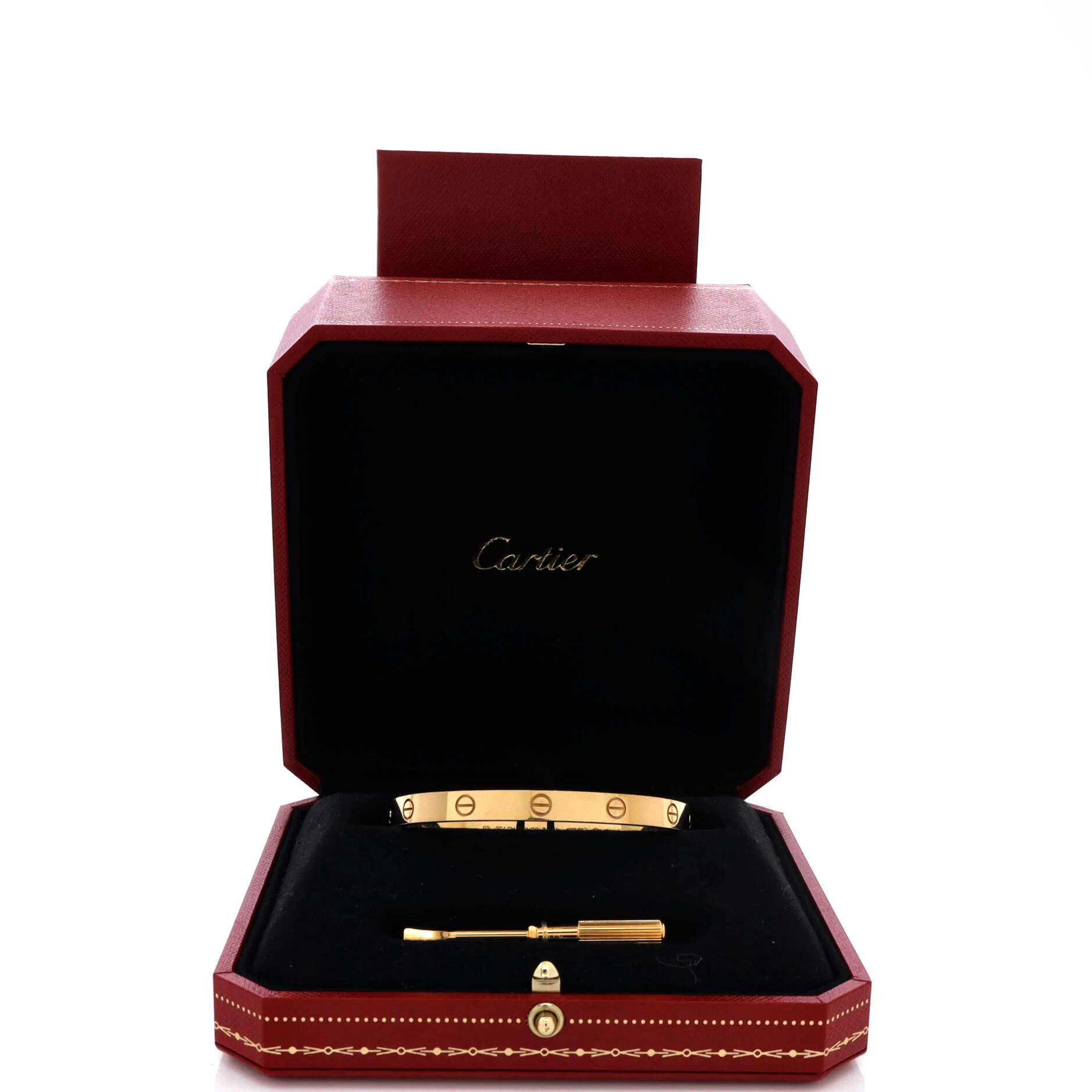 Love Bracelet 18K Yellow Gold 18 - Image 2