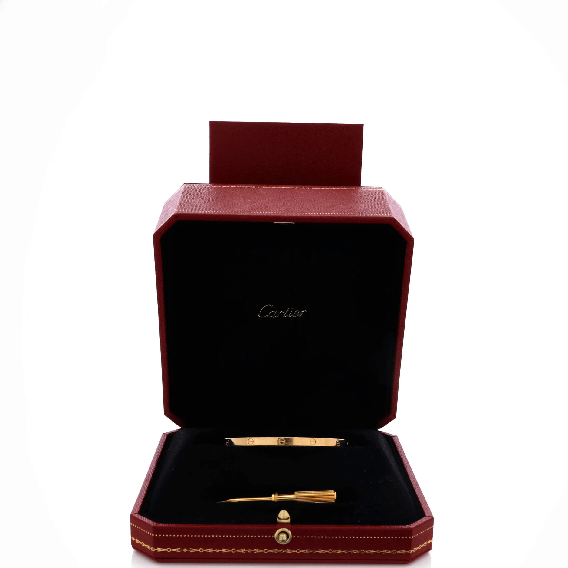 Love Bracelet 18K Yellow Gold Small - Image 2