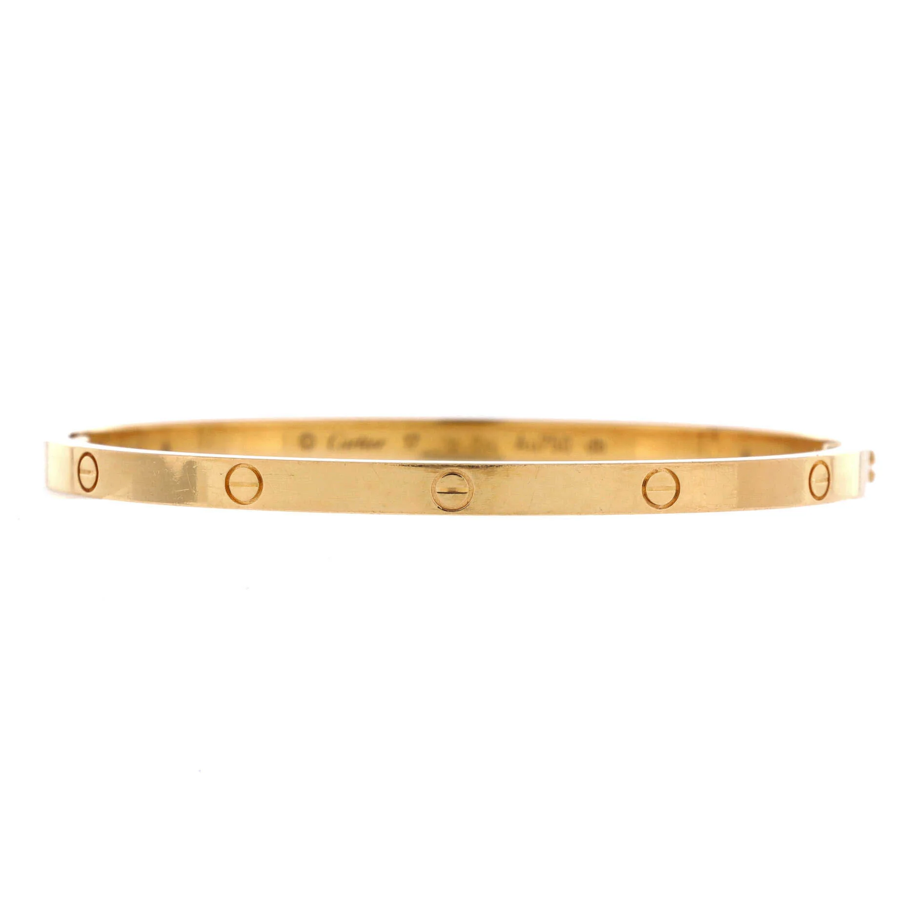 Love Bracelet 18K Yellow Gold Small 17