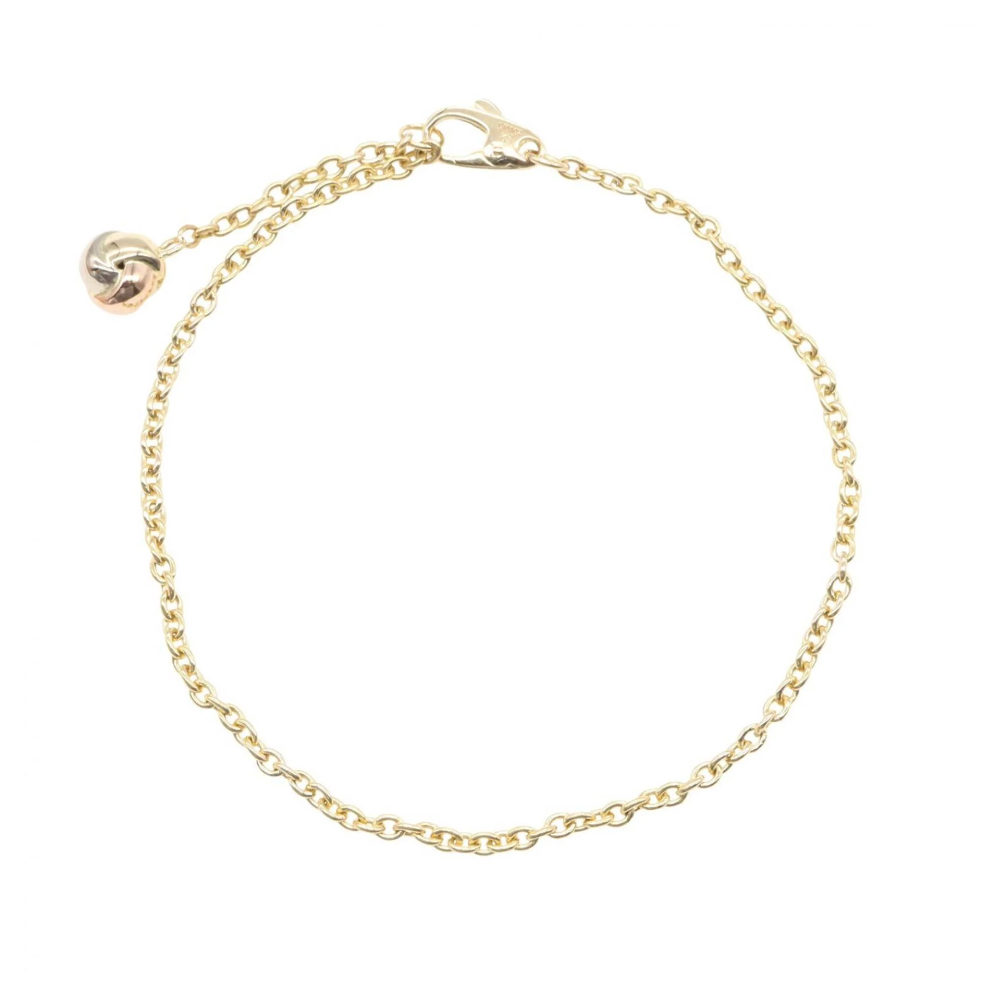 Trinity Bracelet 18K Tricolor Gold