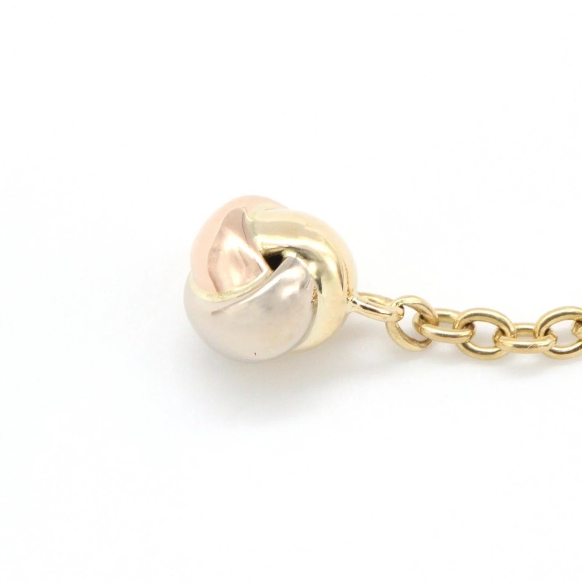 Trinity Bracelet 18K Tricolor Gold - Image 5