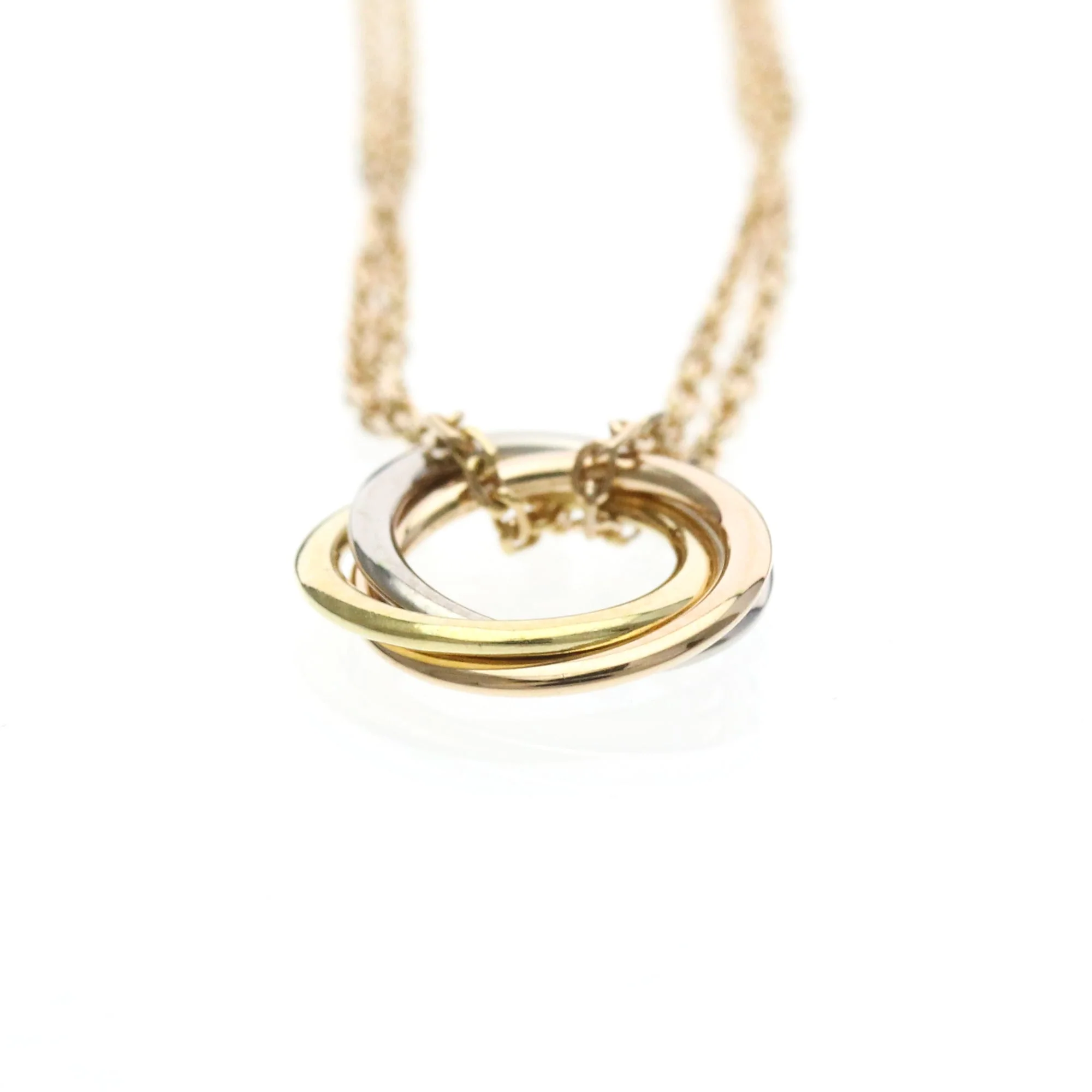 Trinity Bracelet 18K Tricolor Gold - Image 2