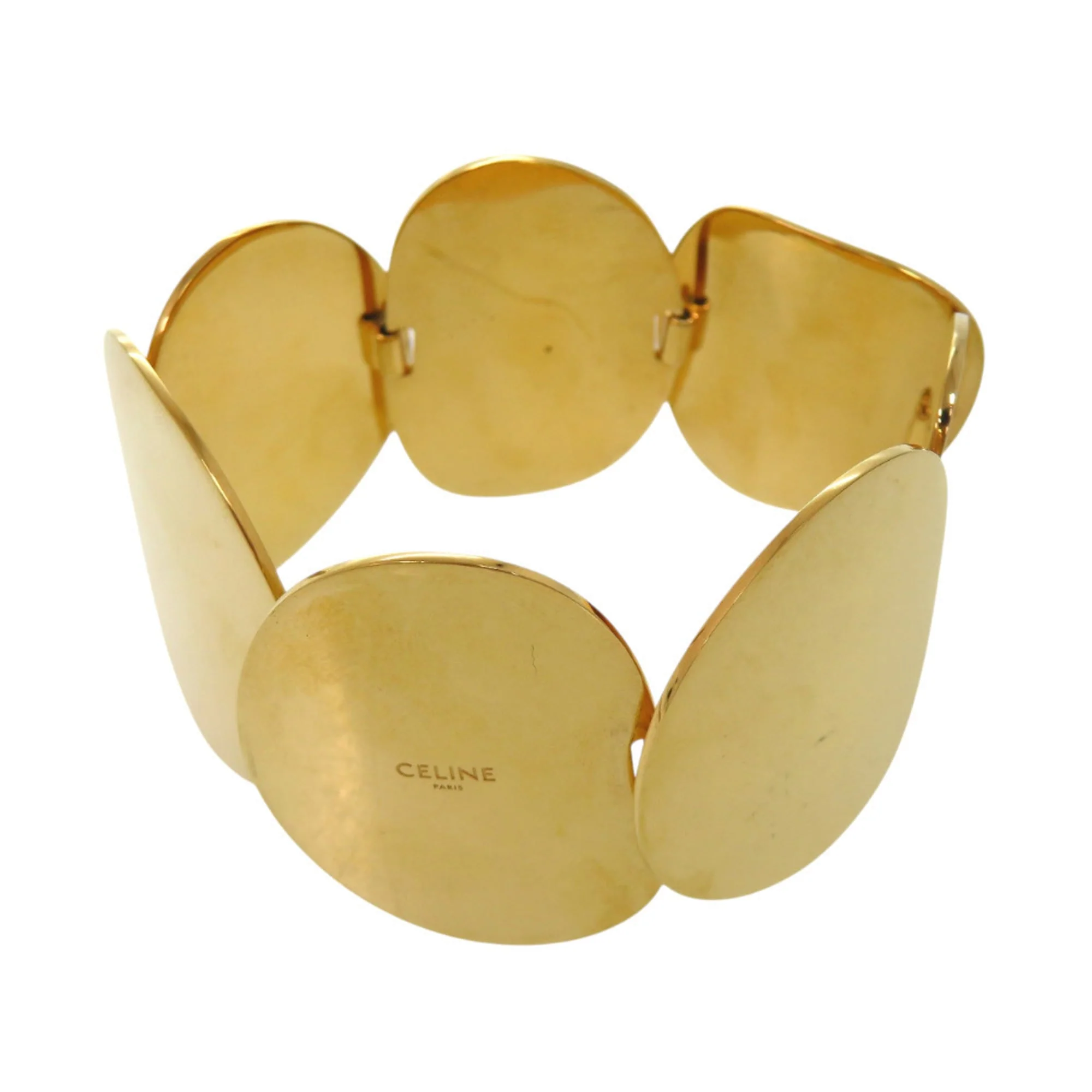 Bangle Bracelet Metal Gold - Image 3