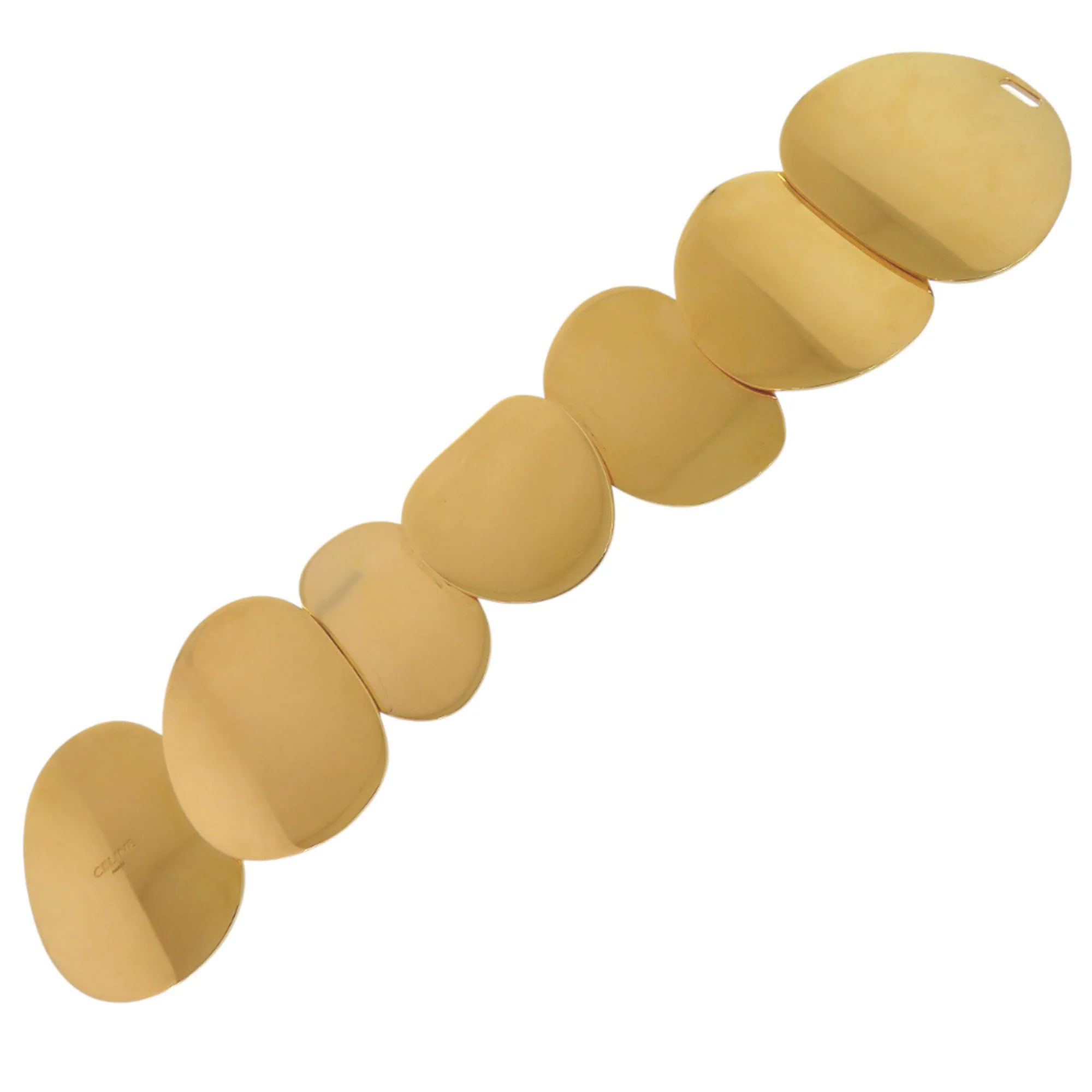 Bangle Bracelet Metal Gold - Image 5