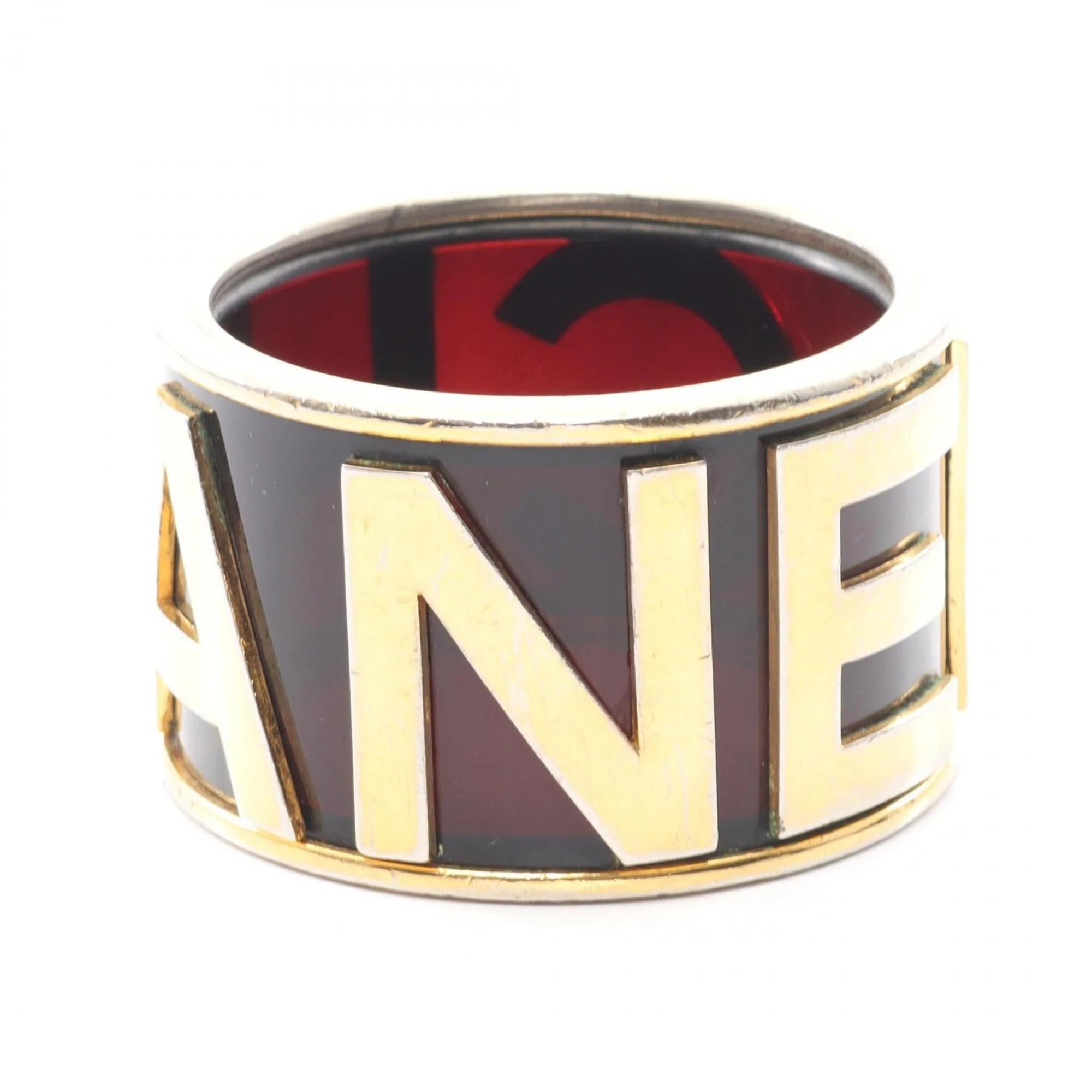 Bangle Gold Plated Gold and Black Tones Bracelet - Image 2