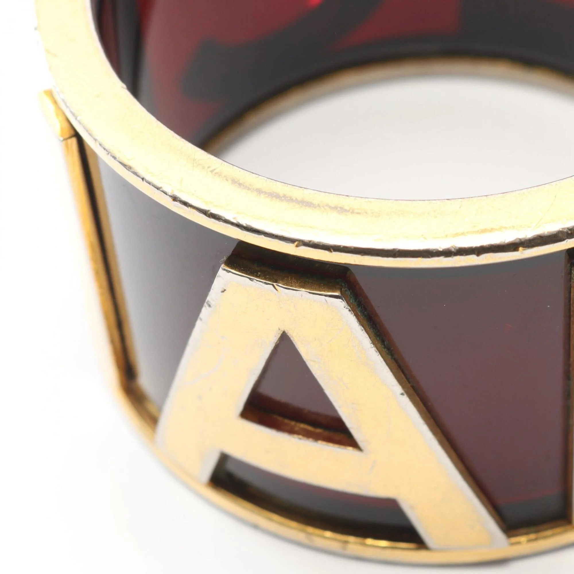 Bangle Gold Plated Gold and Black Tones Bracelet - Image 7