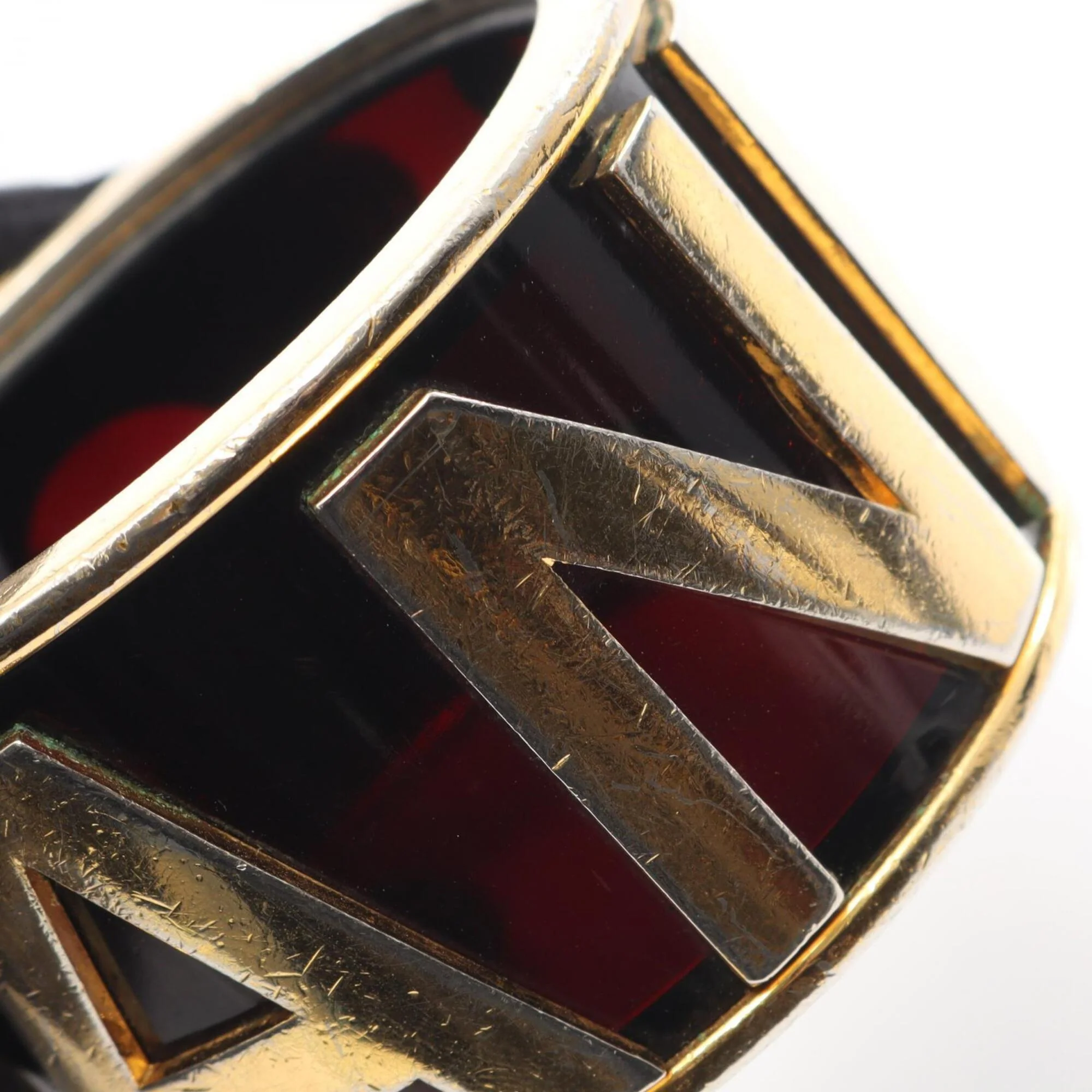 Bangle Gold Plated Gold and Black Tones Bracelet - Image 9