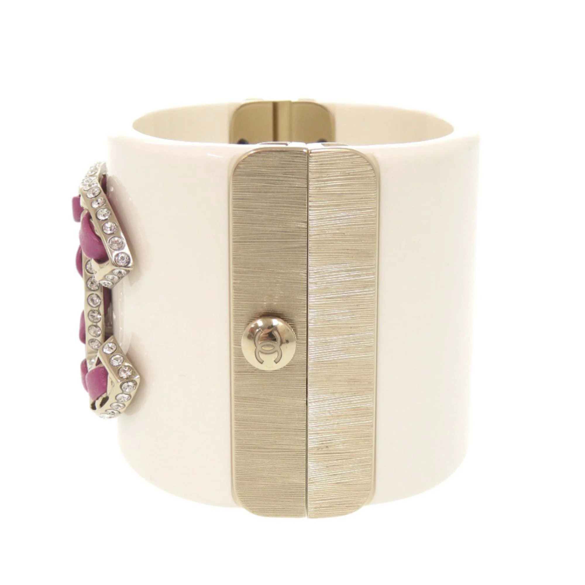 CC Logo Bracelet Gold-Tone Metal - Image 2
