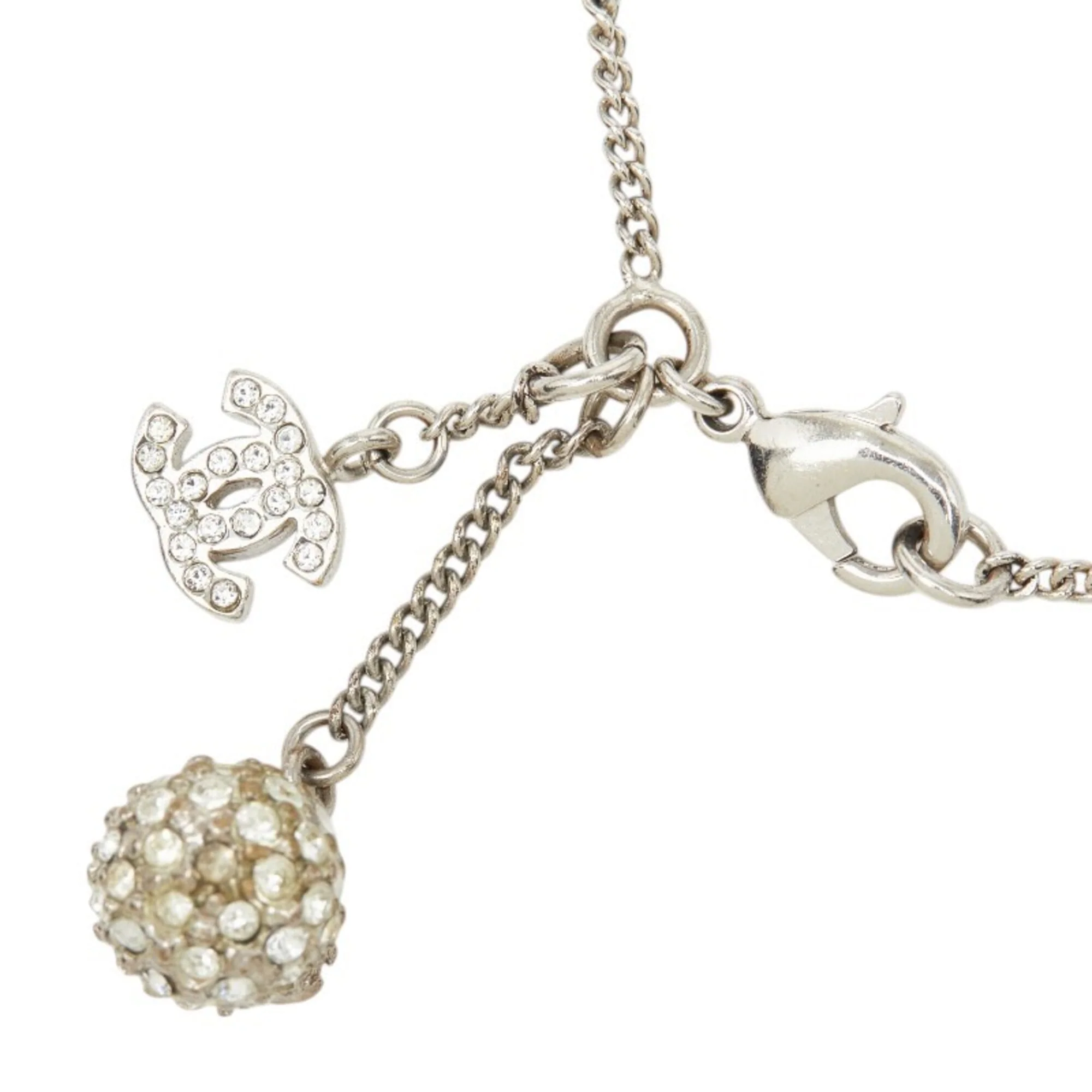 CC Logo Bracelet Silver-Tone Metal - Image 3