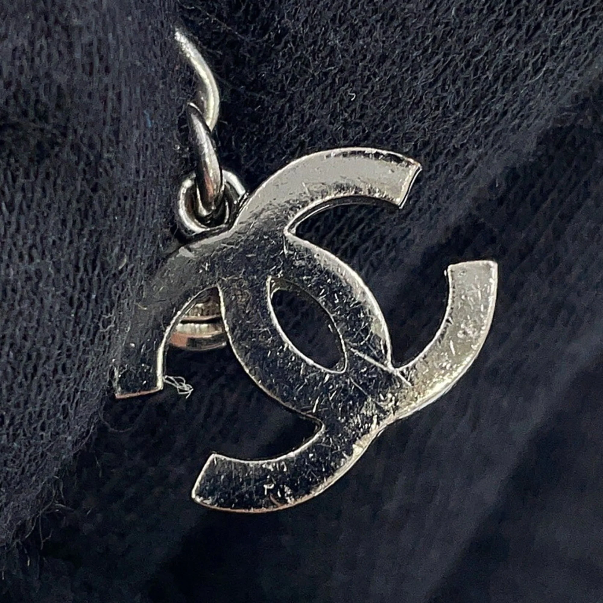 CC Logo Bracelet Silver-Tone Metal - Image 7