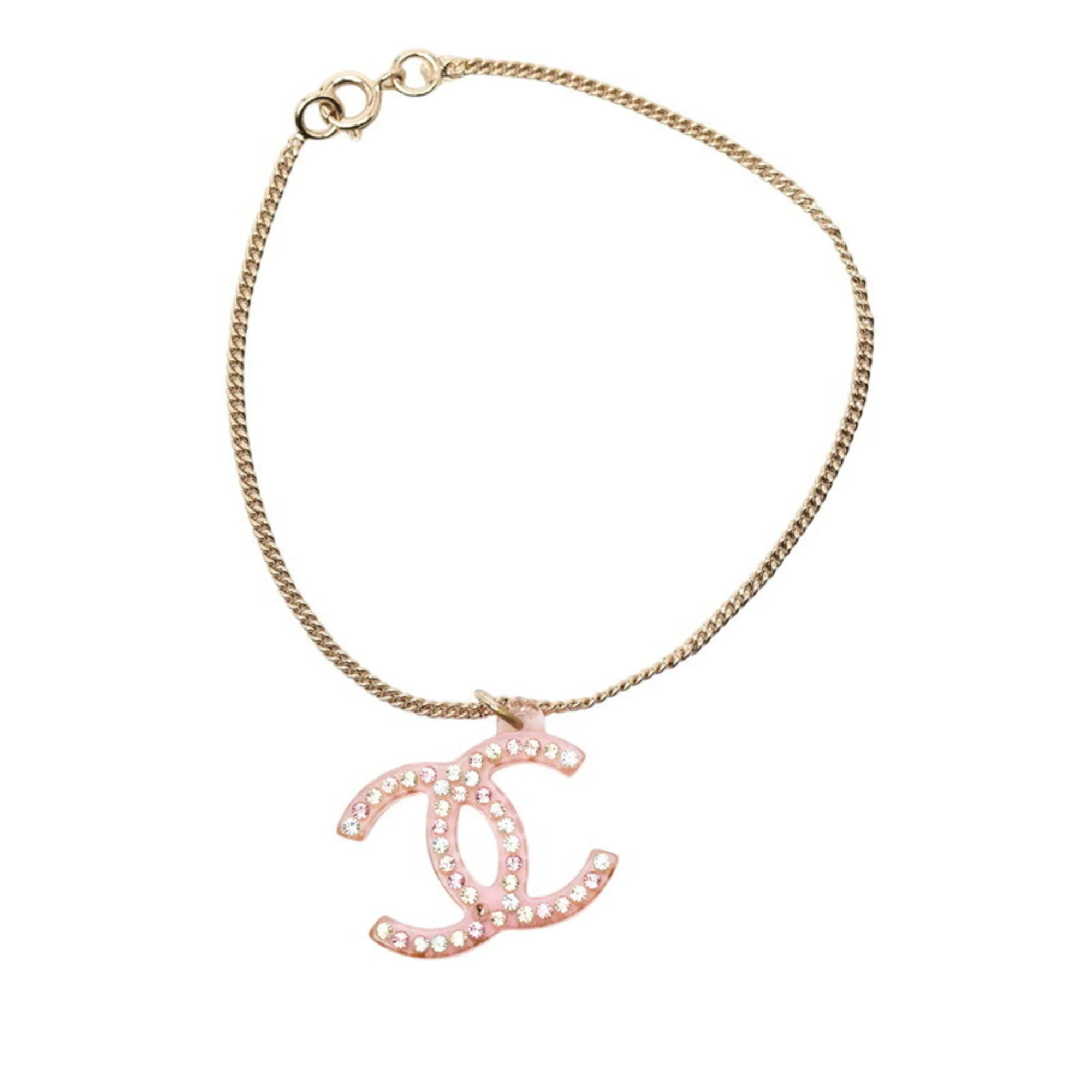 CC Logo Chain Bracelet Metal