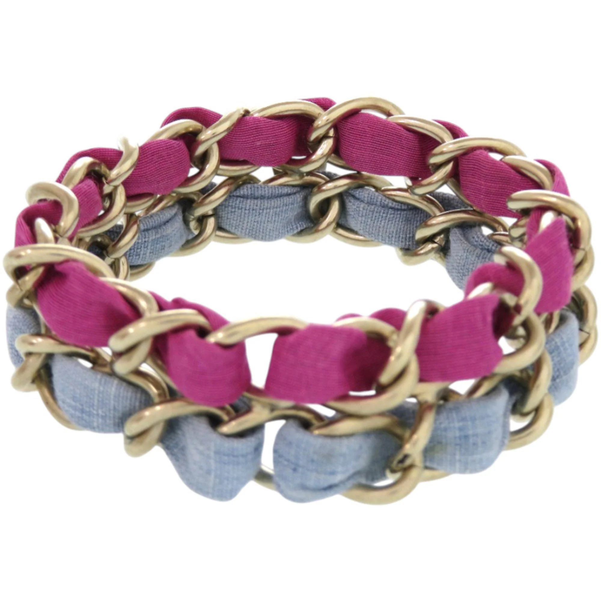 CC Logo Chain Bracelet Metal - Image 2