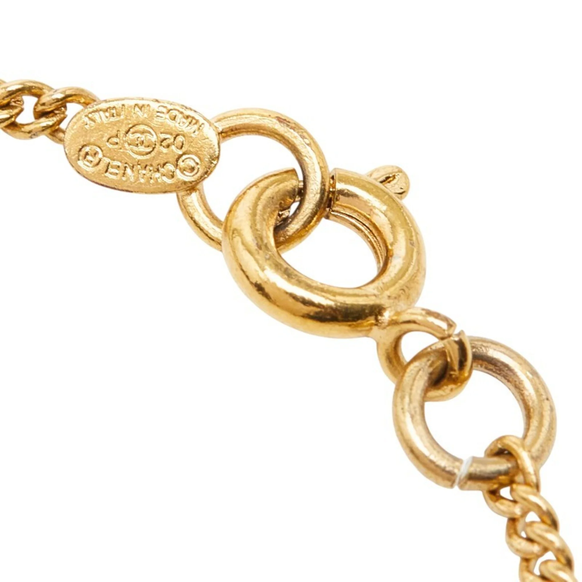 CC Logo Heart Key Bracelet Metal - Image 4