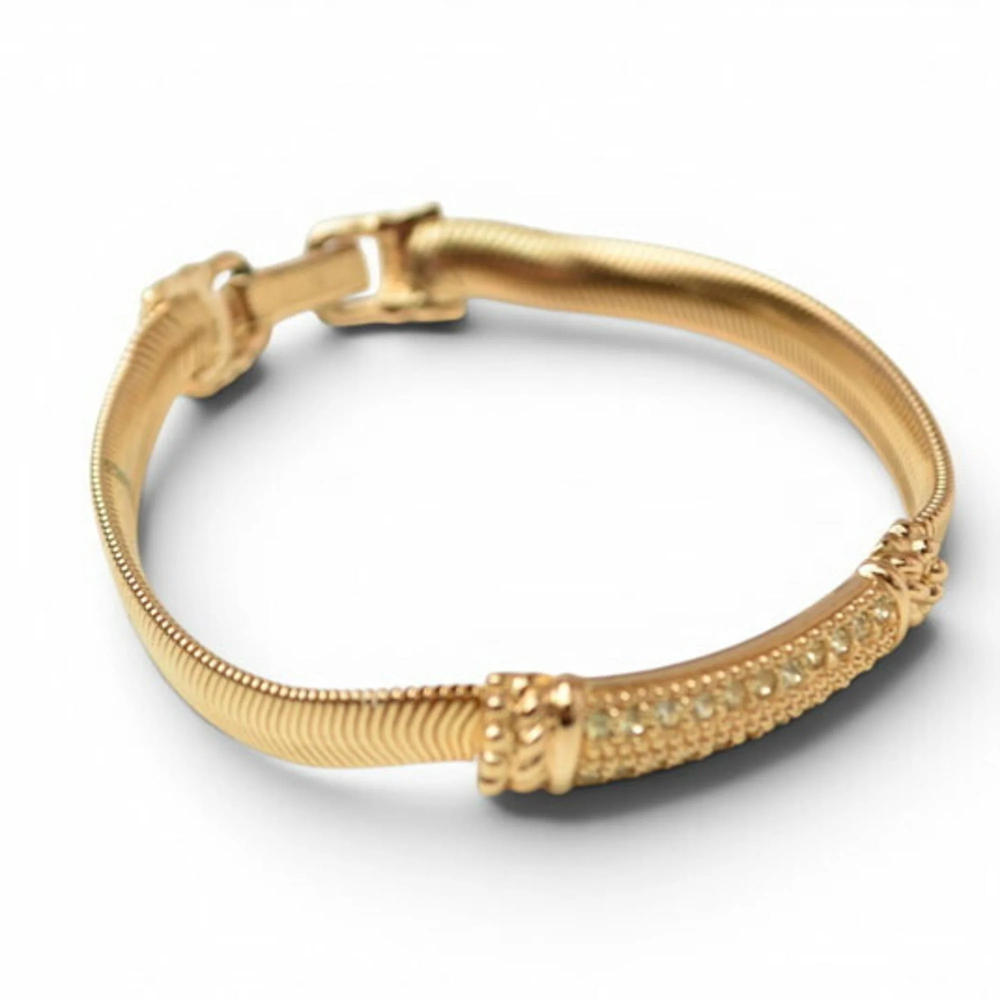 Bracelet Gold With Rhinestones - Image 4