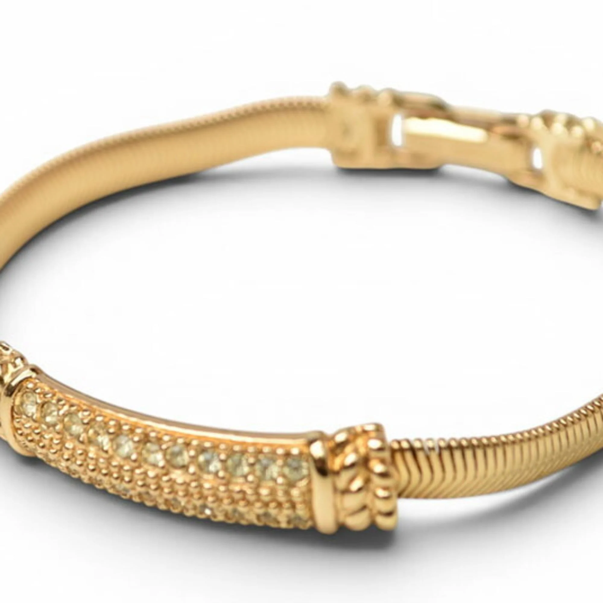 Bracelet Gold With Rhinestones - Image 6