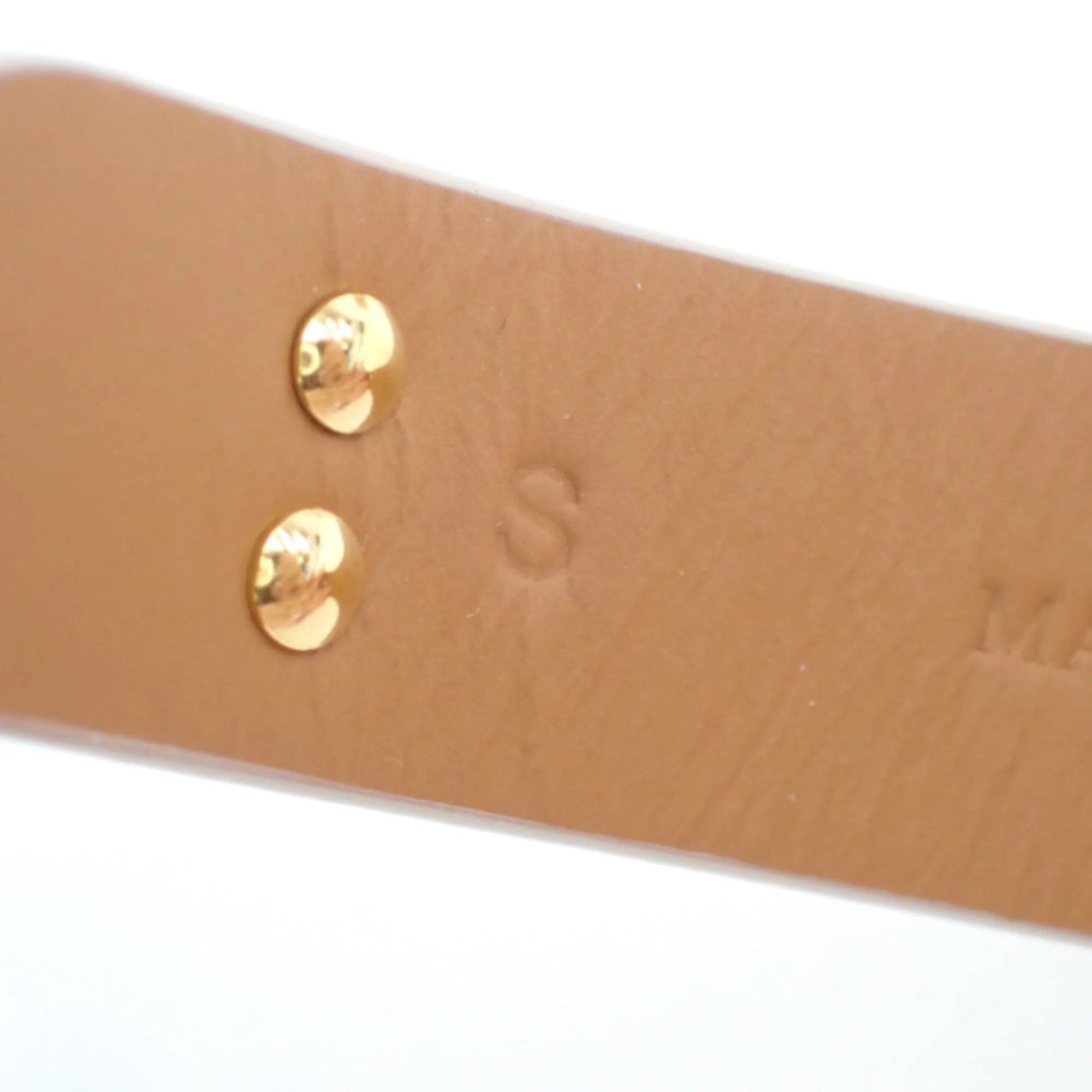 Bracelet Leather Double Wrap Beige - Image 6