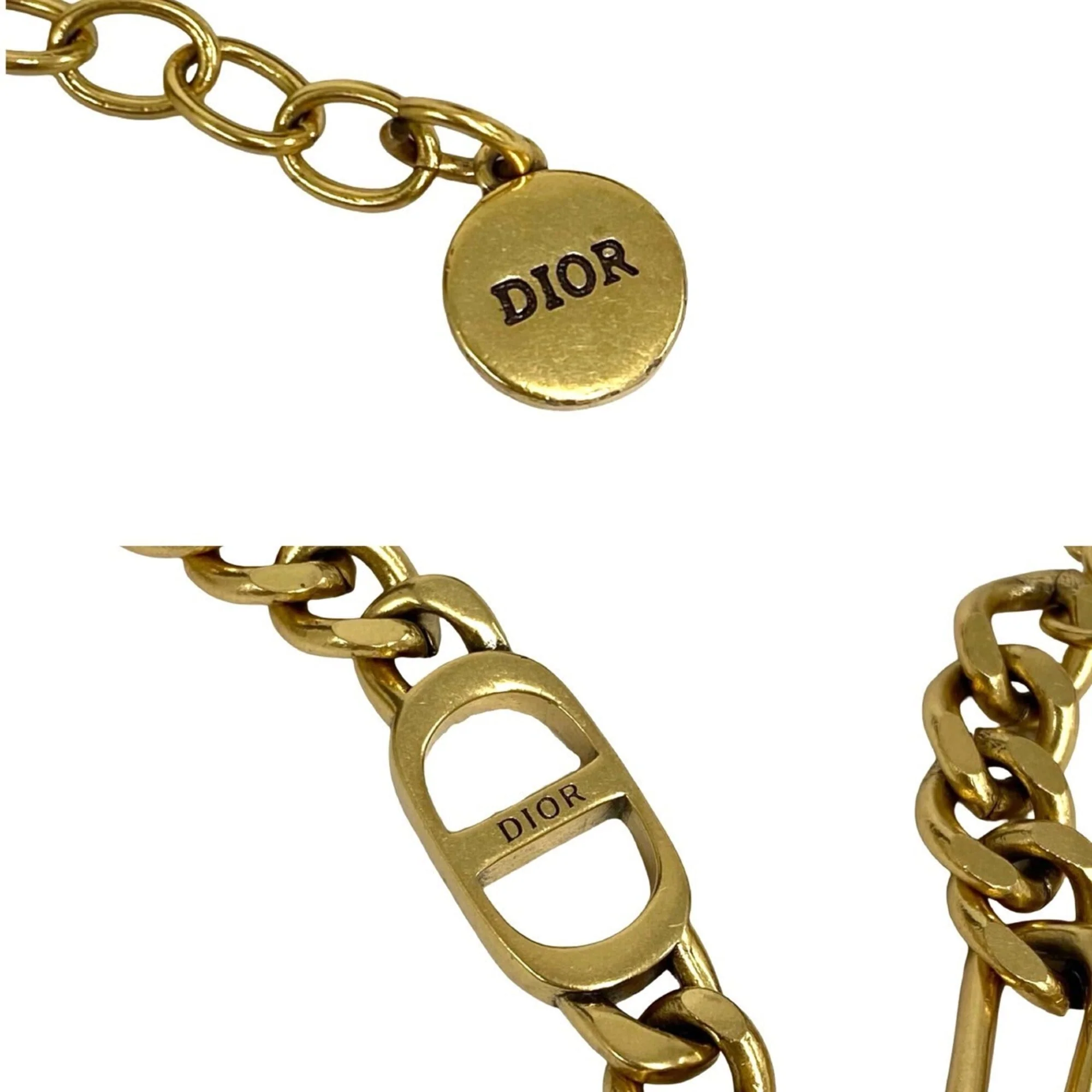 CD Motif Bracelet Gold - Image 3